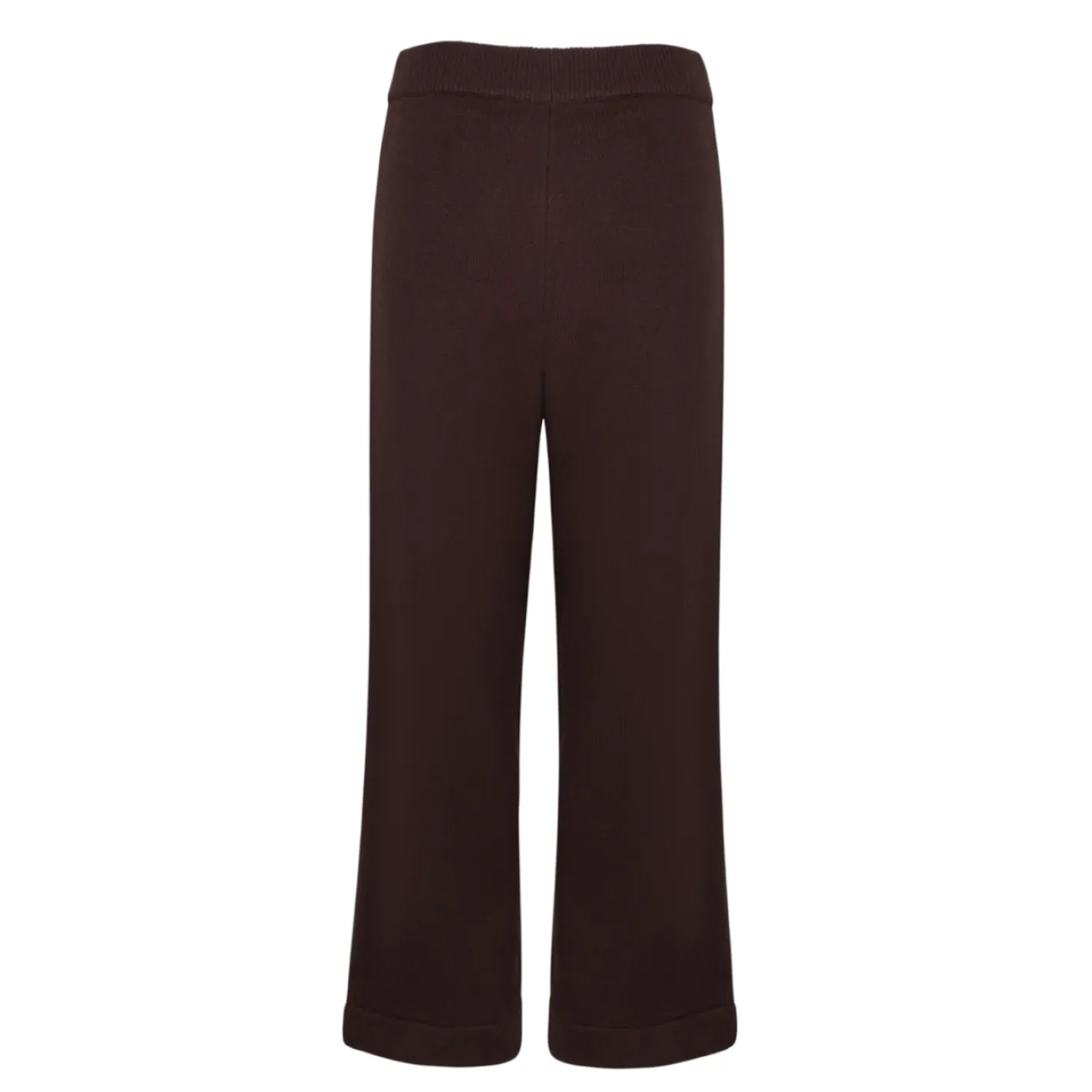 women's brown wide leg knit pant sold by minnow product image thumbnail 4