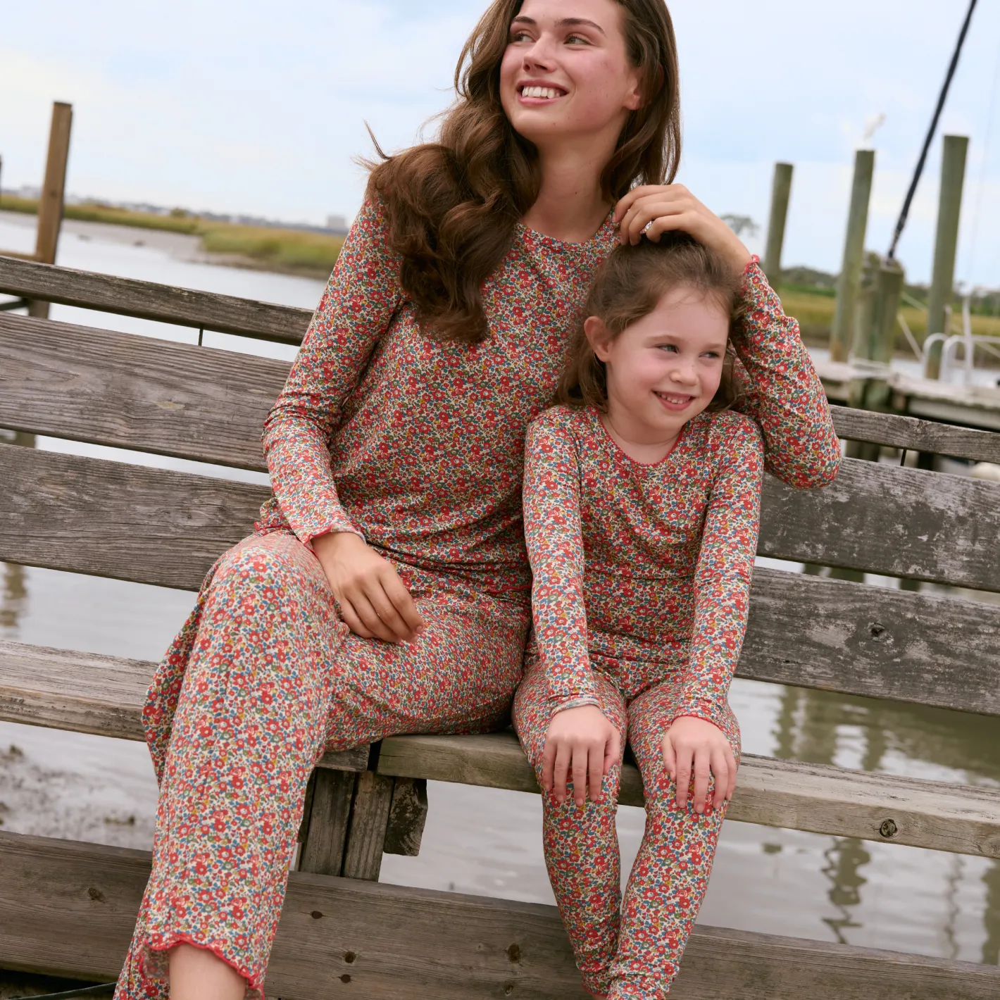 women's Betsy Ann pajamas set made with Liberty Fabrics sold by minnow product image thumbnail 4