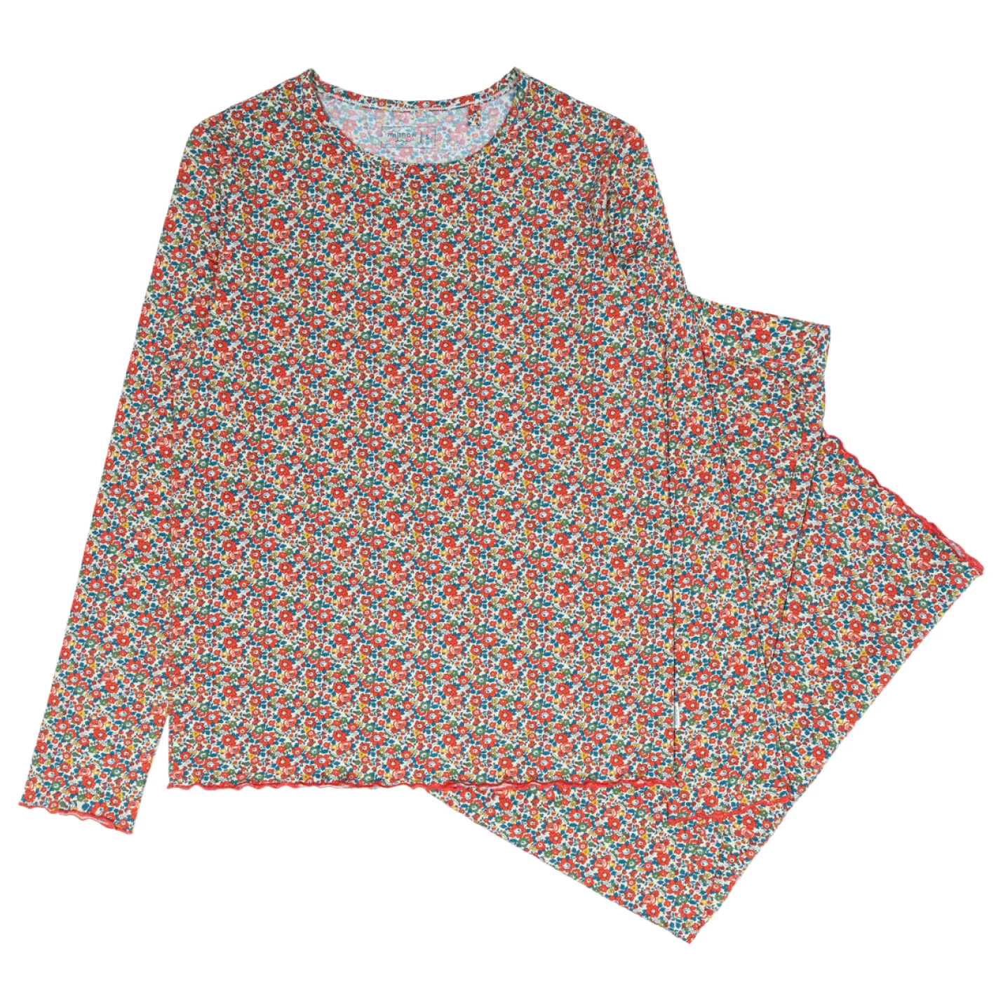 women's Betsy Ann pajamas set made with Liberty Fabrics sold by minnow