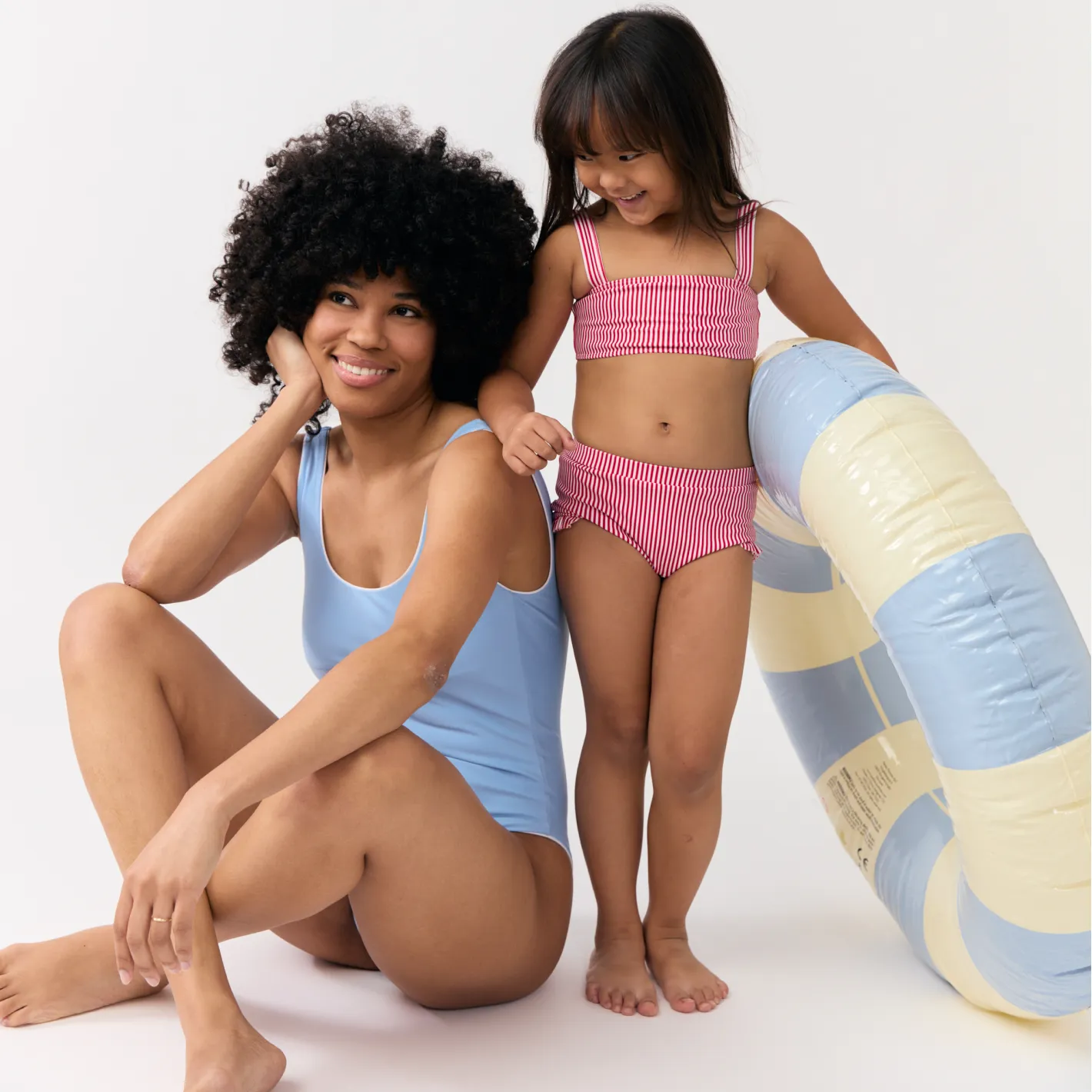 women's chalet blue scoop neck one piece sold by minnow product image thumbnail 4