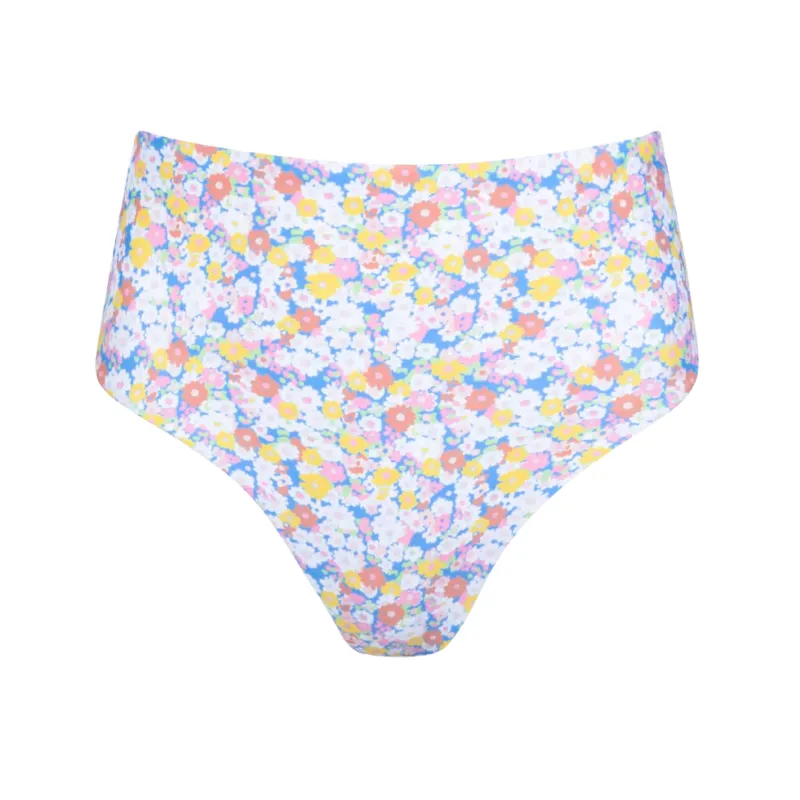 women's jasmine blossom high waist bikini bottom made by minnow