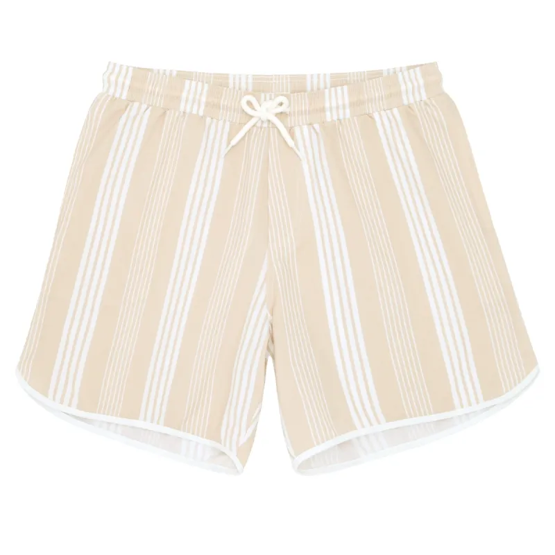 mens café stripe boardie sold by minnow