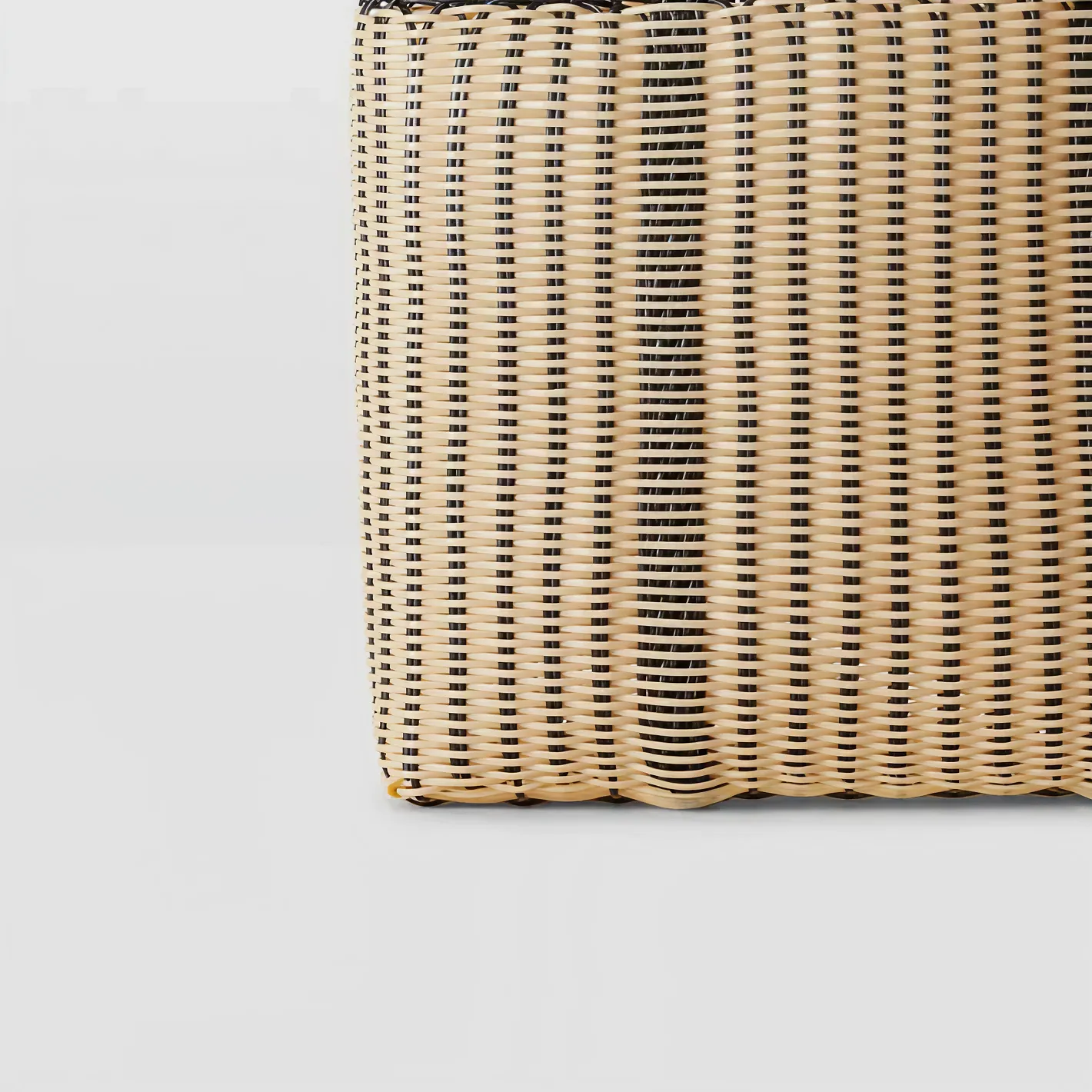 palorosa black and cream small edge tote sold by minnow product image thumbnail 5