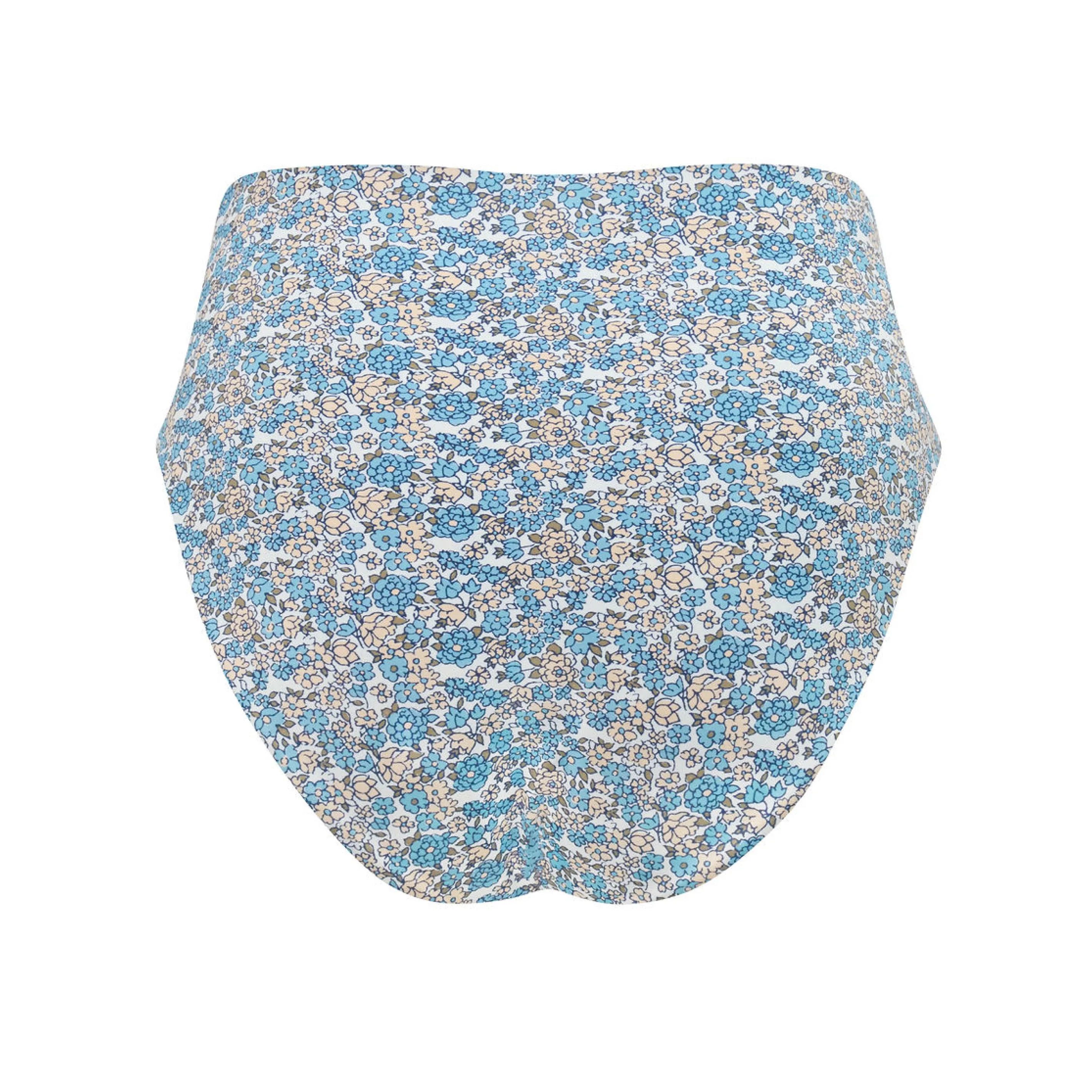 womens original slate floral high waisted bikini bottom sold by minnow product image thumbnail 5