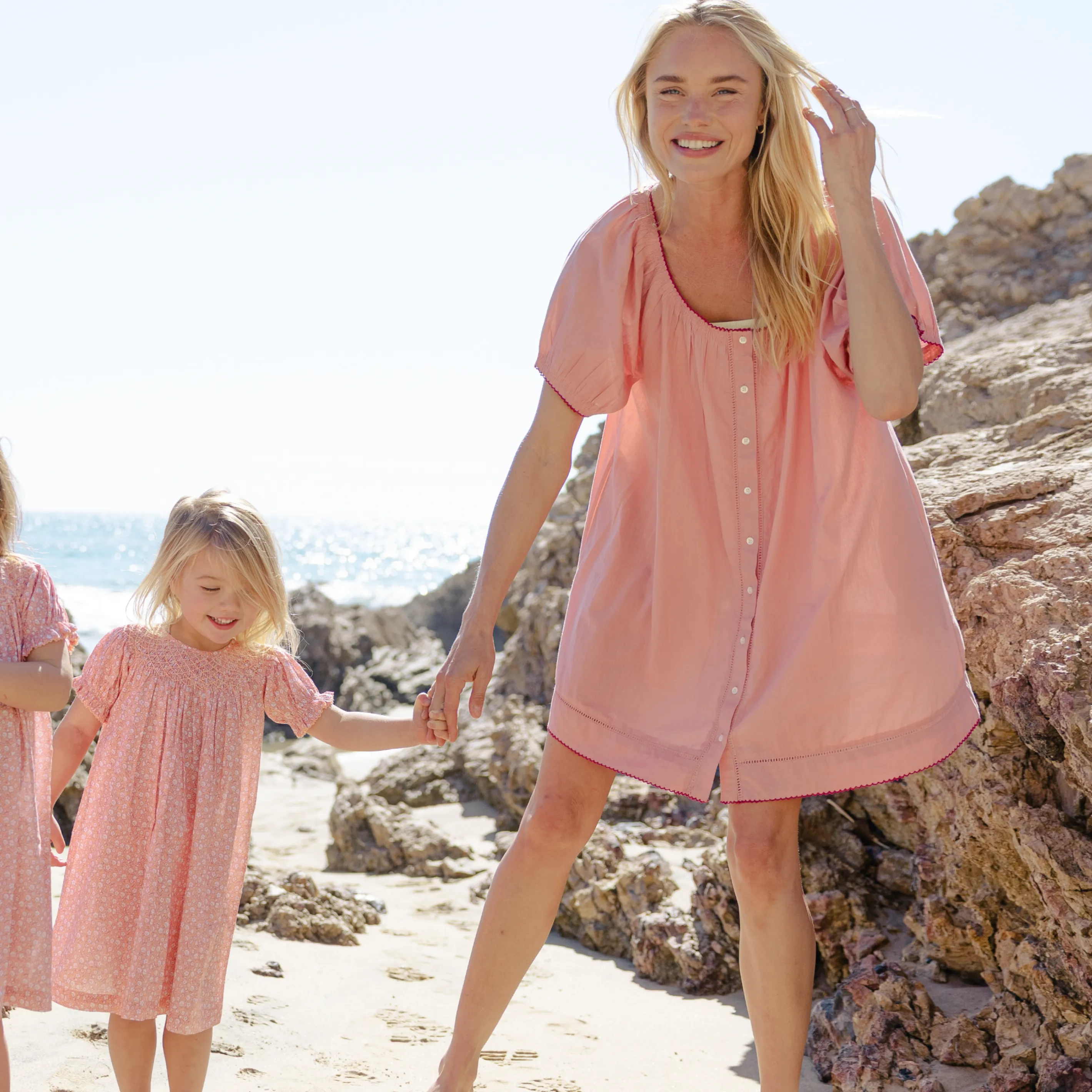women's dusty rose coverup sold by minnow product image thumbnail 5