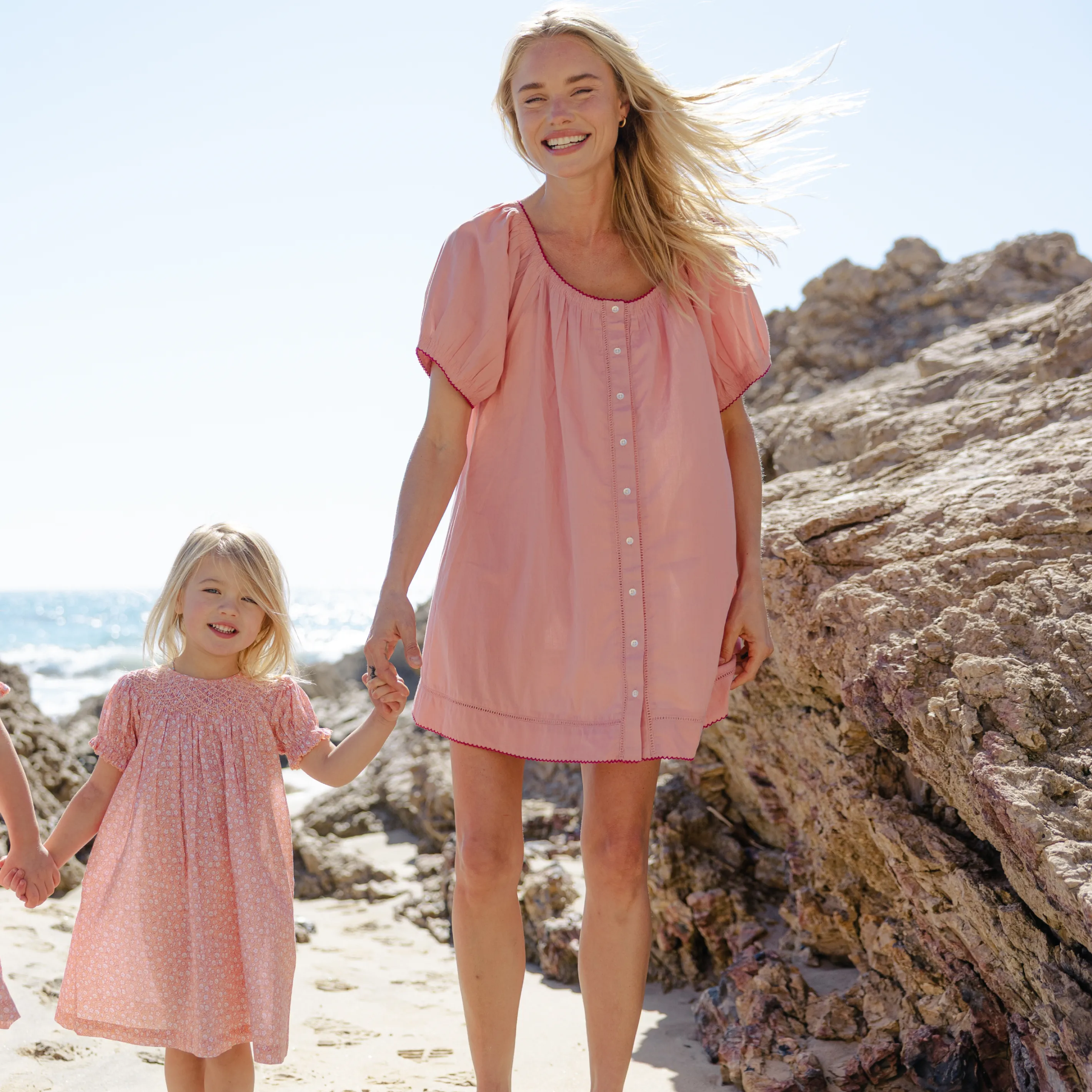 women's dusty rose coverup sold by minnow product image thumbnail 4