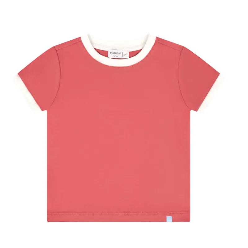 unisex sailor red ringer tee made by minnow