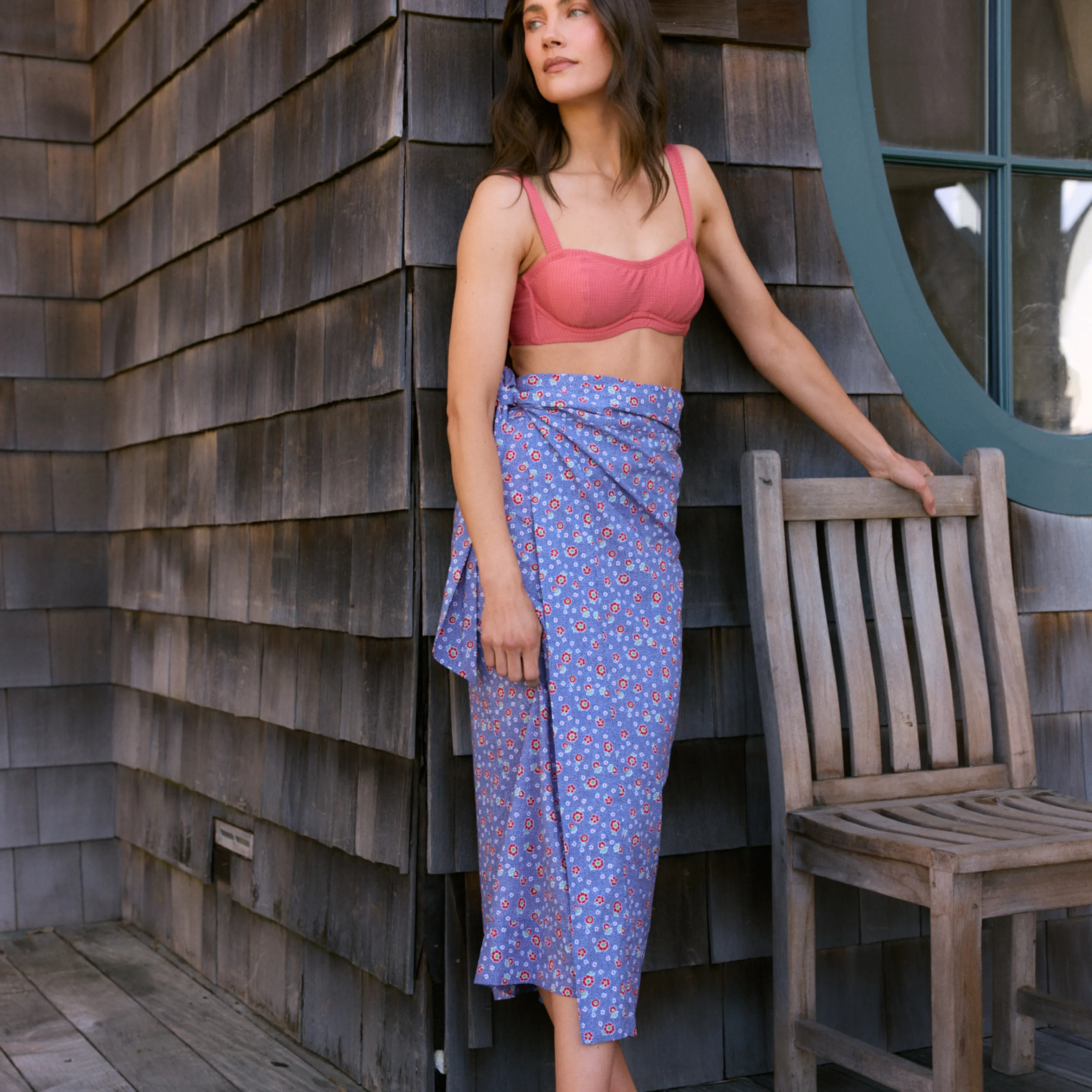 women's chatham floral pareo sold by minnow product image thumbnail 4