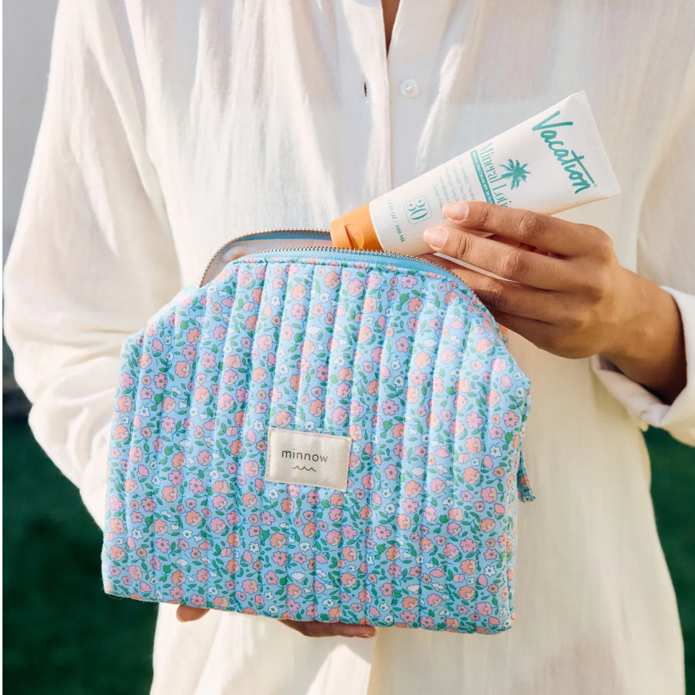 minnow x j.crew buttercup travel pouch sold by minnow product image thumbnail 2