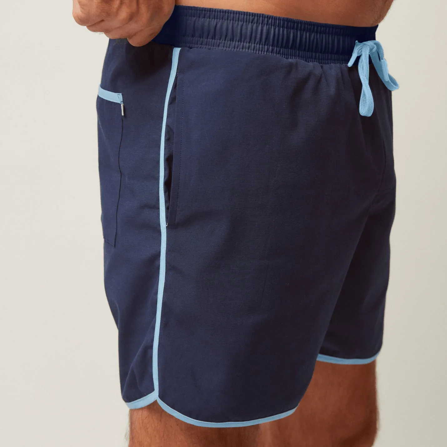 men's navy boardie sold by minnow product image thumbnail 2