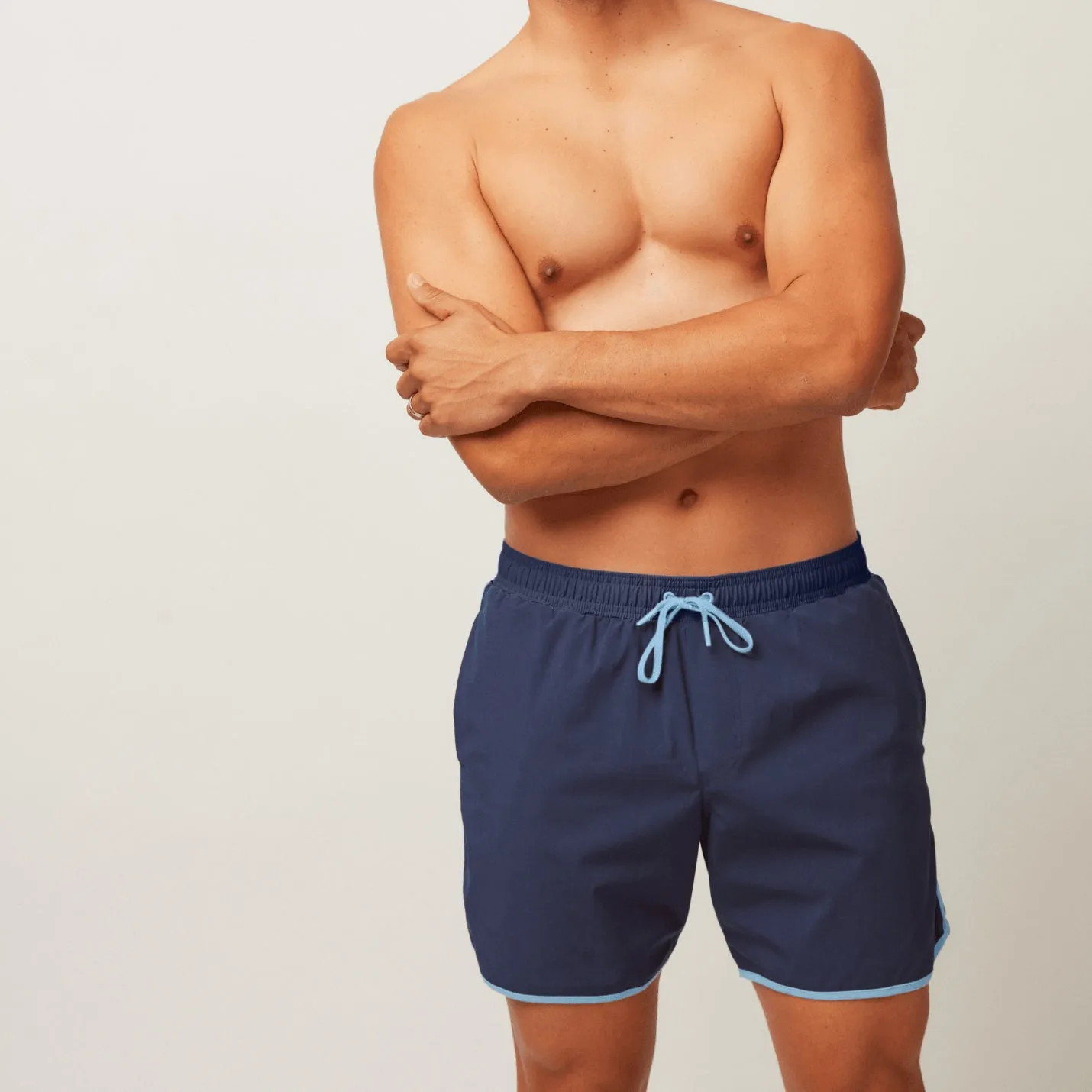 men's navy boardie sold by minnow product image thumbnail 3