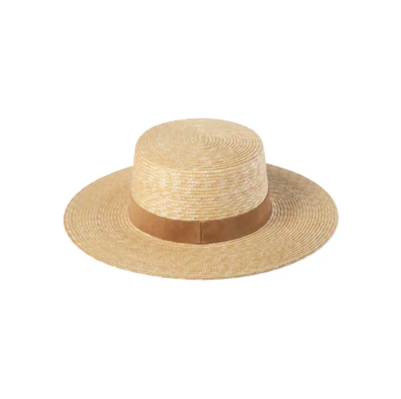 lack of color women's spencer boater hat sold by minnow