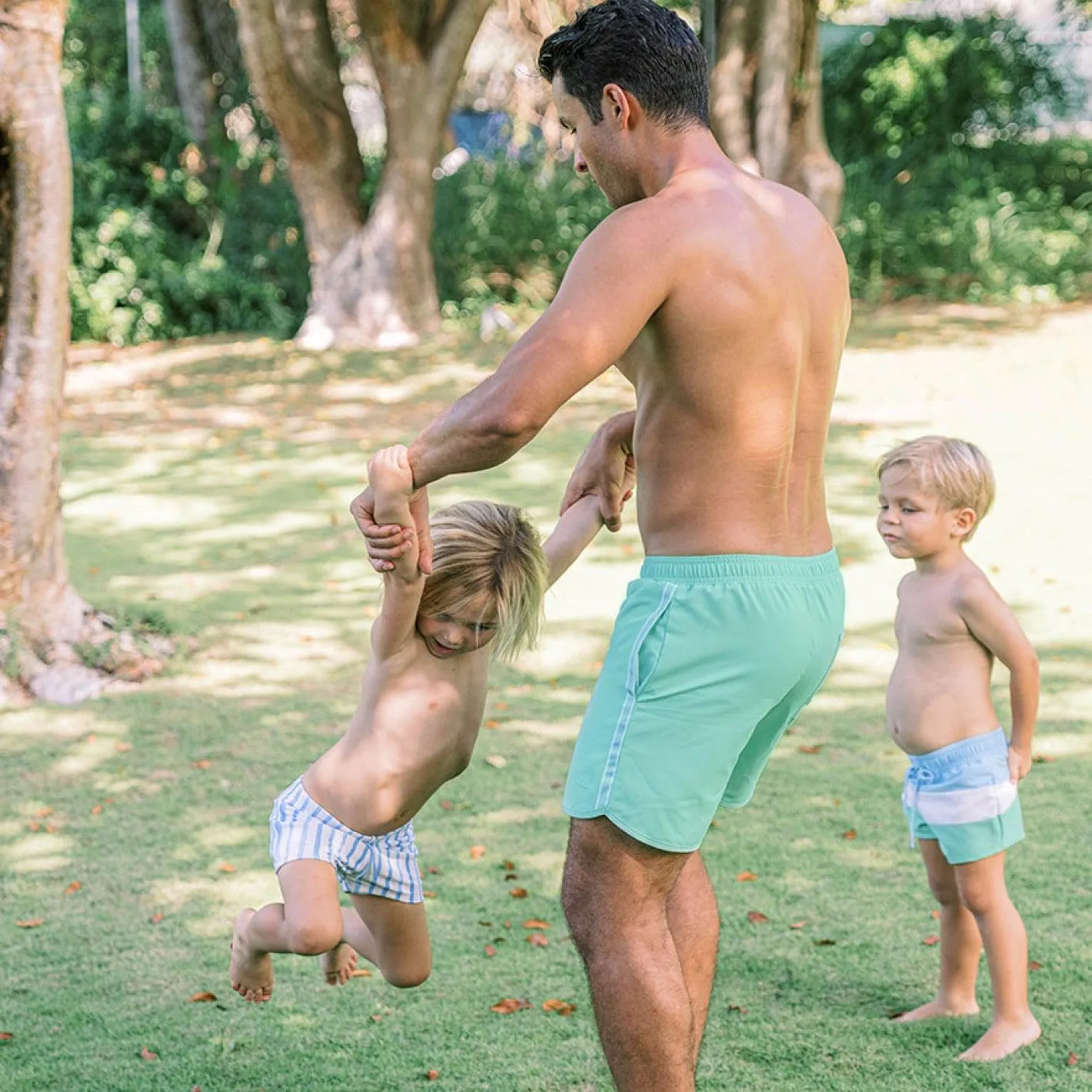 men's abaco green boardie sold by minnow product image thumbnail 3