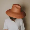 freya peachy taupe redwood hat sold by minnow