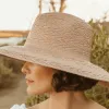 freya peachy taupe redwood hat sold by minnow