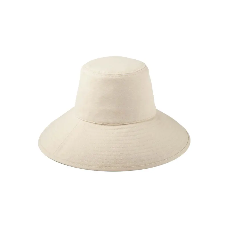 lack of color women's beige holiday bucket hat sold by minnow