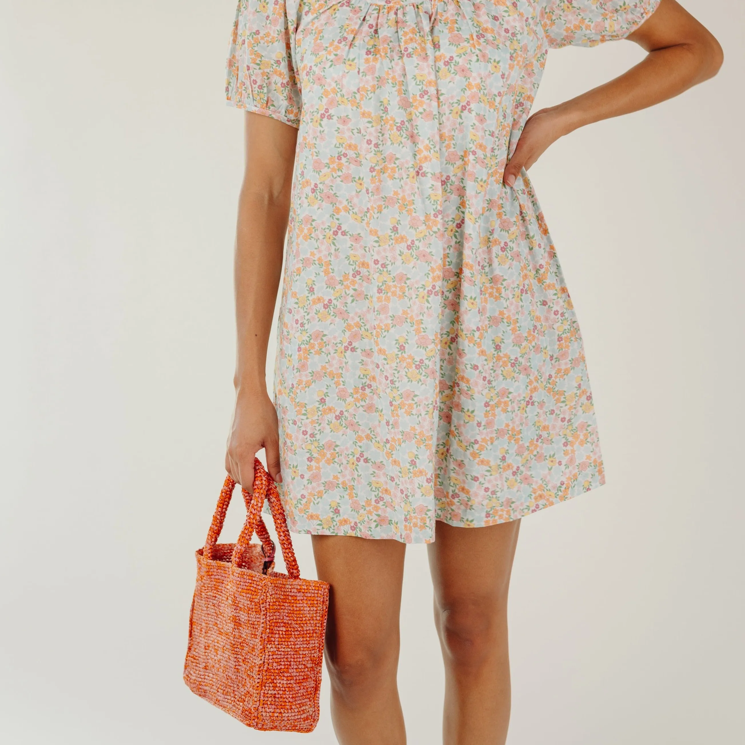 manebi small pink melange sunset bag sold by minnow product image thumbnail 3