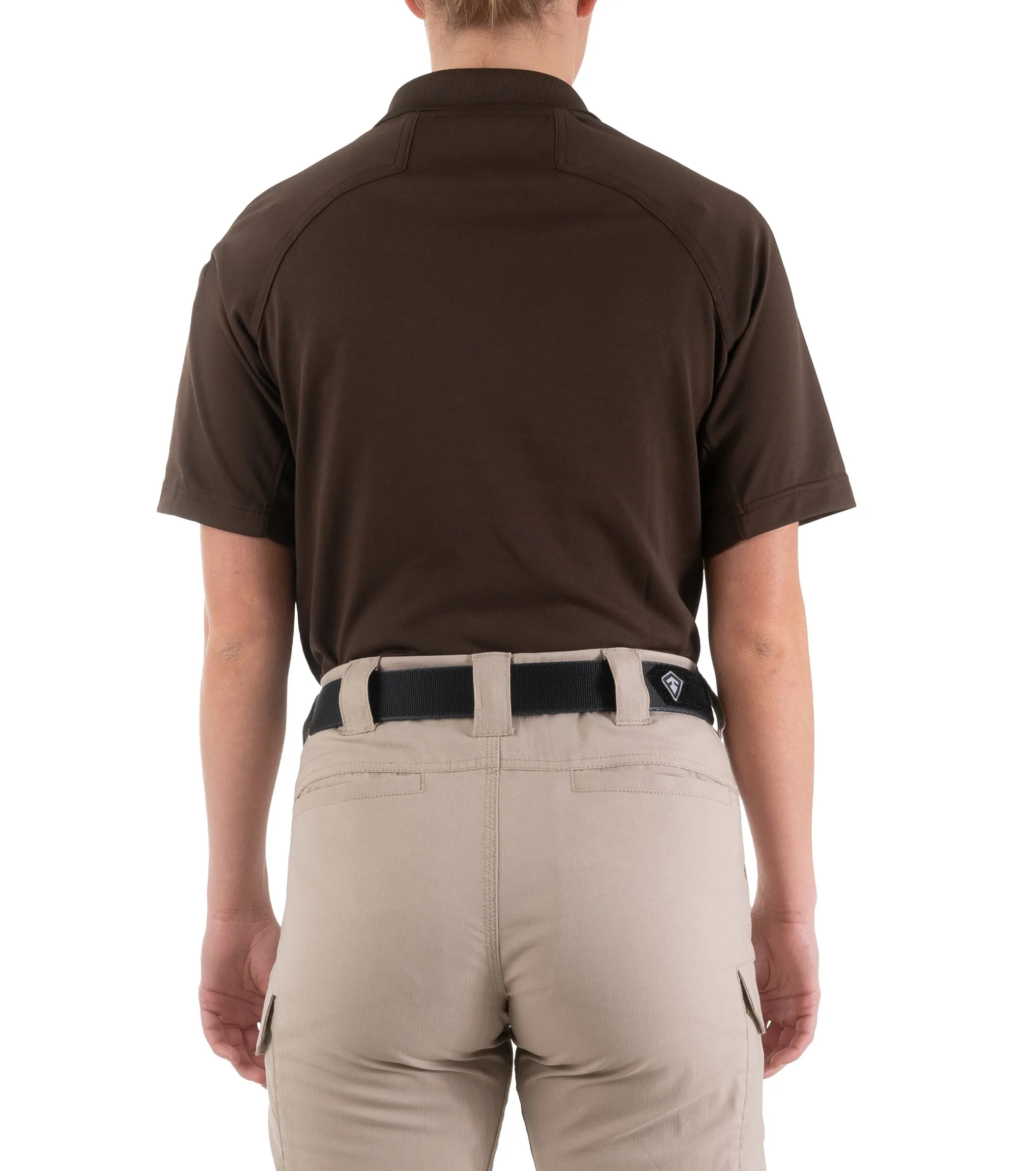 Women's Performance Short Sleeve Polo - Kodiak Brown sold by First Tactical product image thumbnail 3