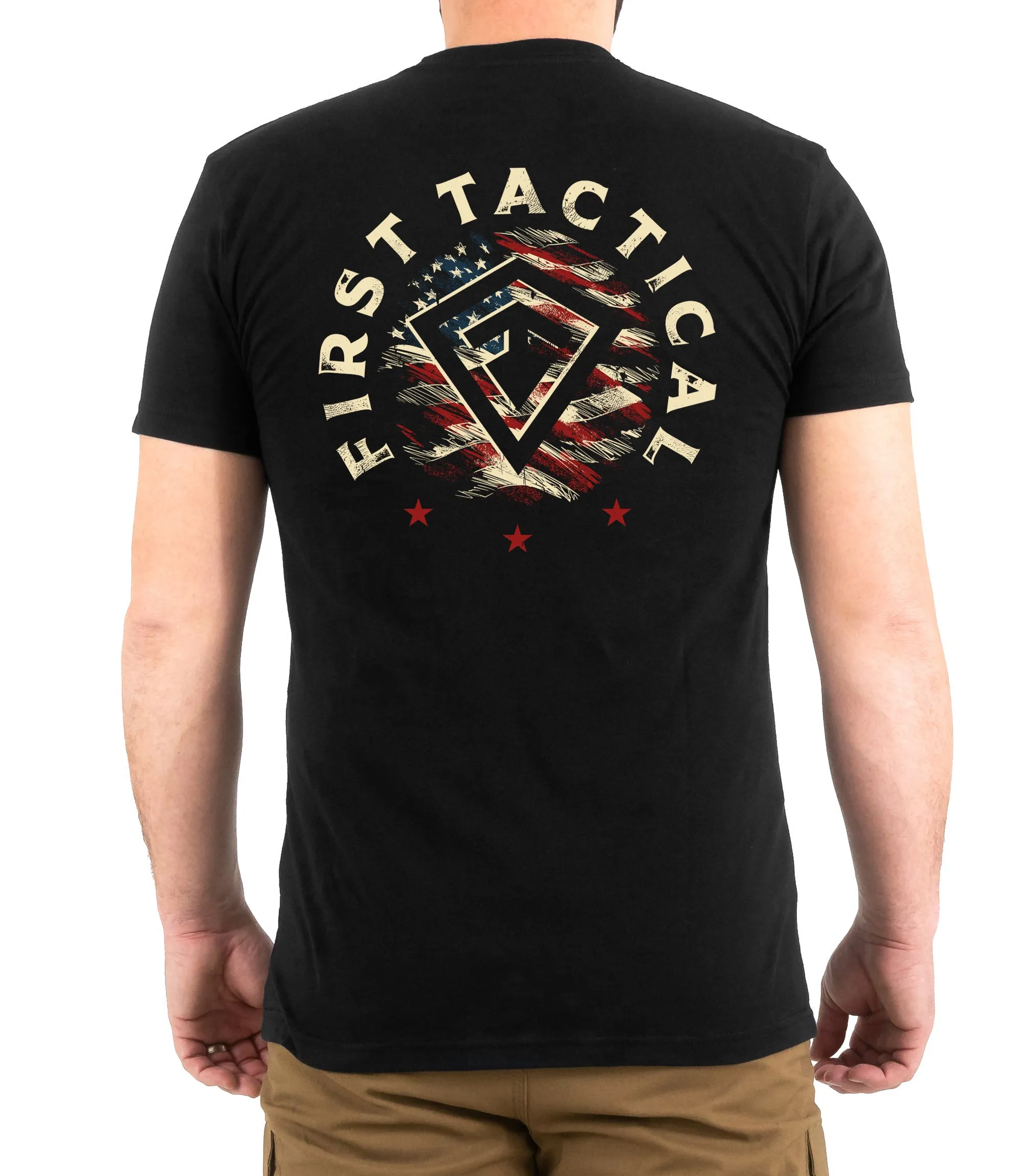 Stars & Stripes Spear T-Shirt sold by First Tactical