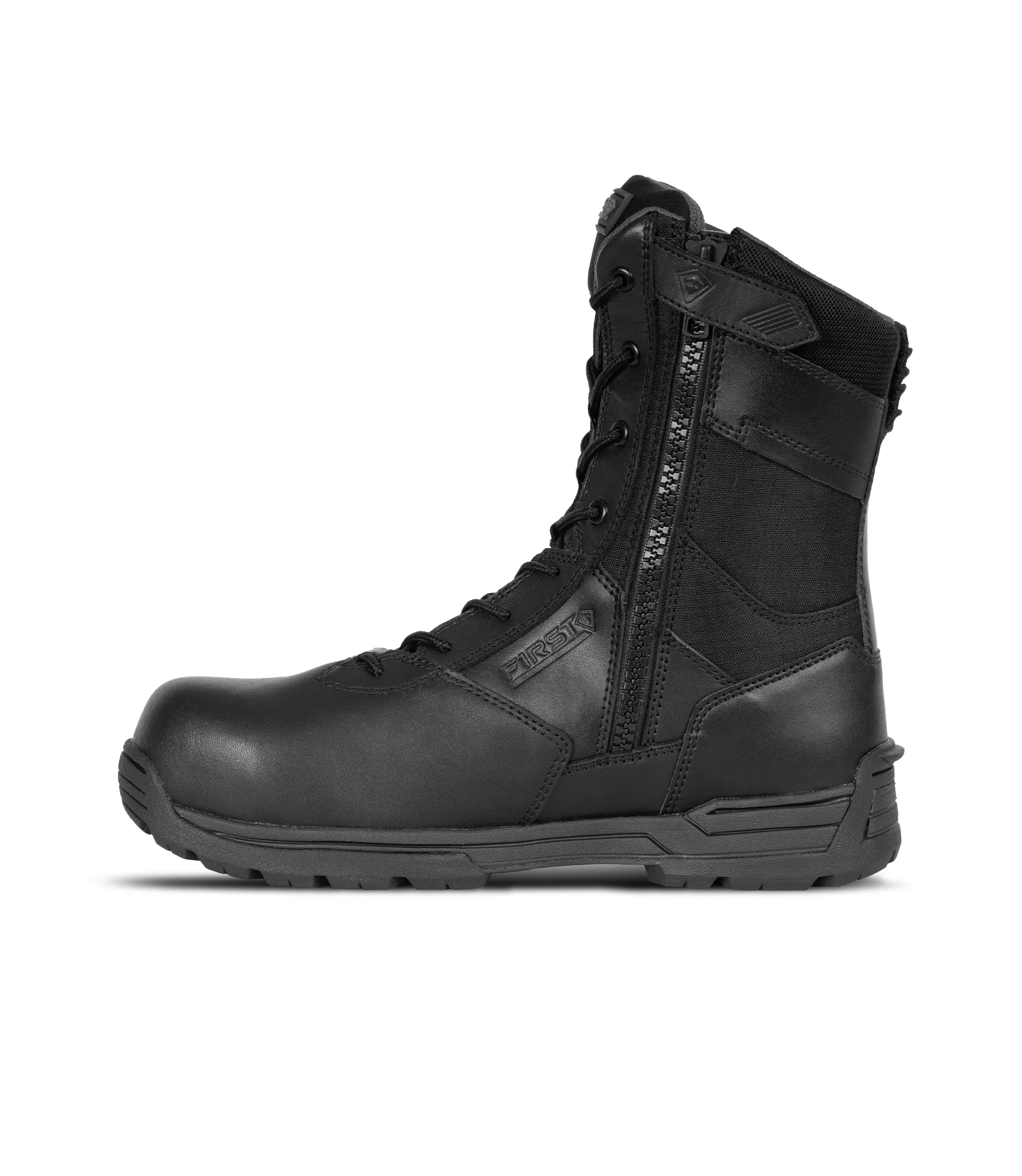 Women’s 8” Safety Toe Side-Zip Duty Boot sold by First Tactical product image thumbnail 3