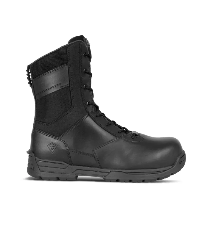Men’s 8” Safety Toe Side-Zip Duty Boot sold by First Tactical