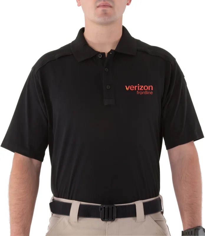 Verizon Frontline Men's Cotton Short Sleeve Polo sold by First Tactical