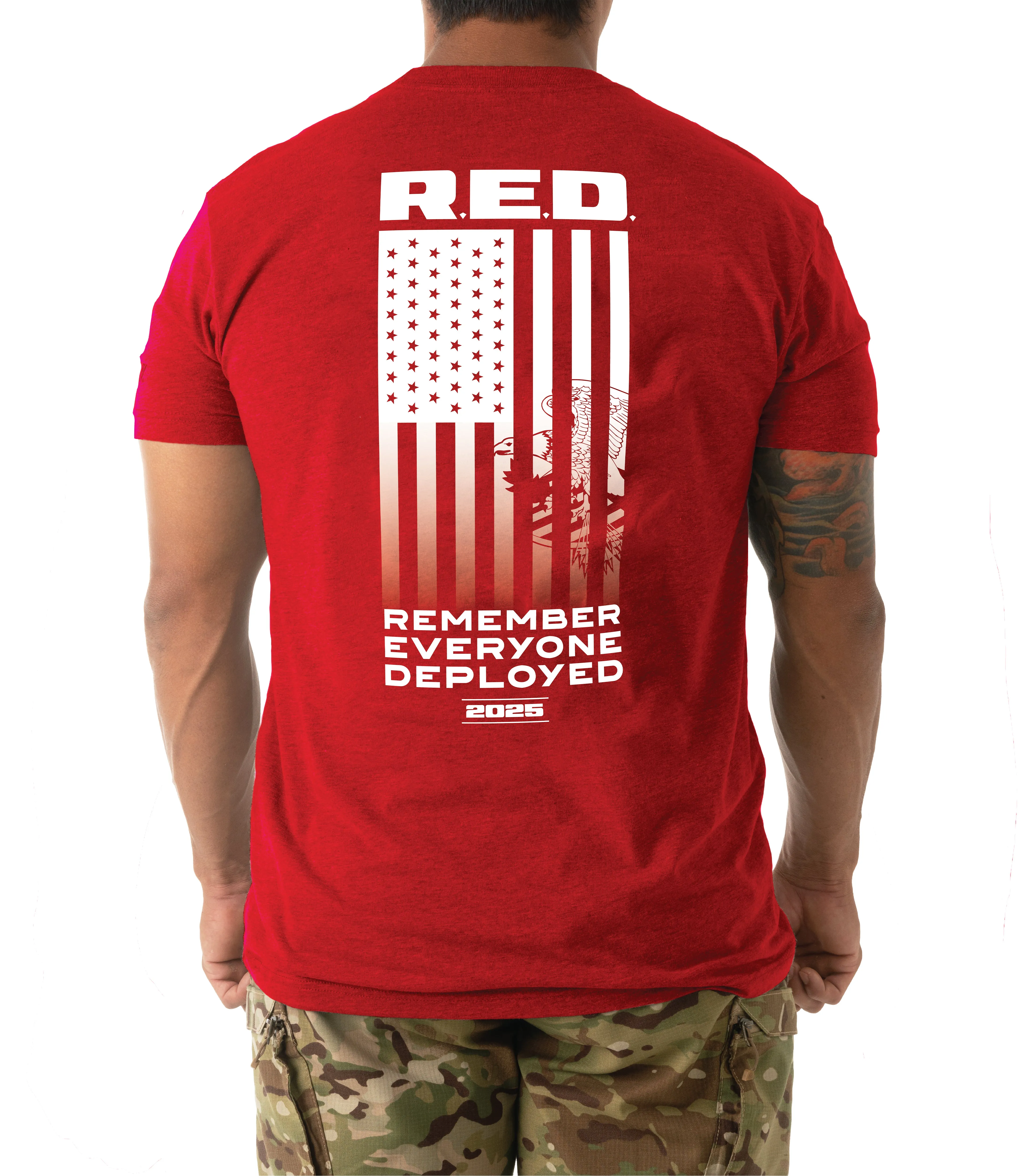 R.E.D T-Shirt sold by First Tactical product image thumbnail 2