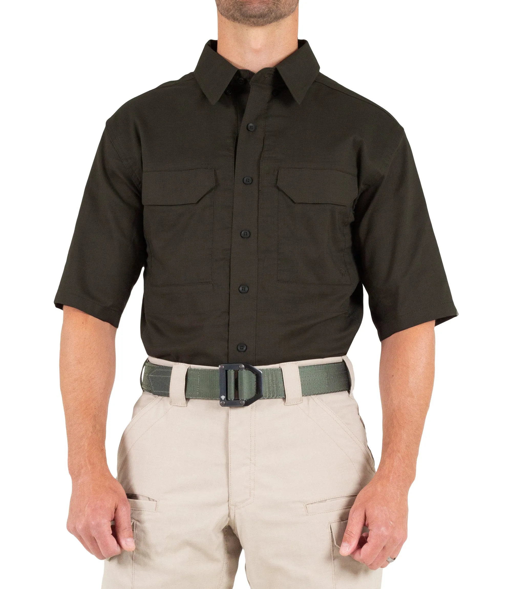 Men's V2 Tactical Short Sleeve Shirt - Kodiak Brown sold by First Tactical