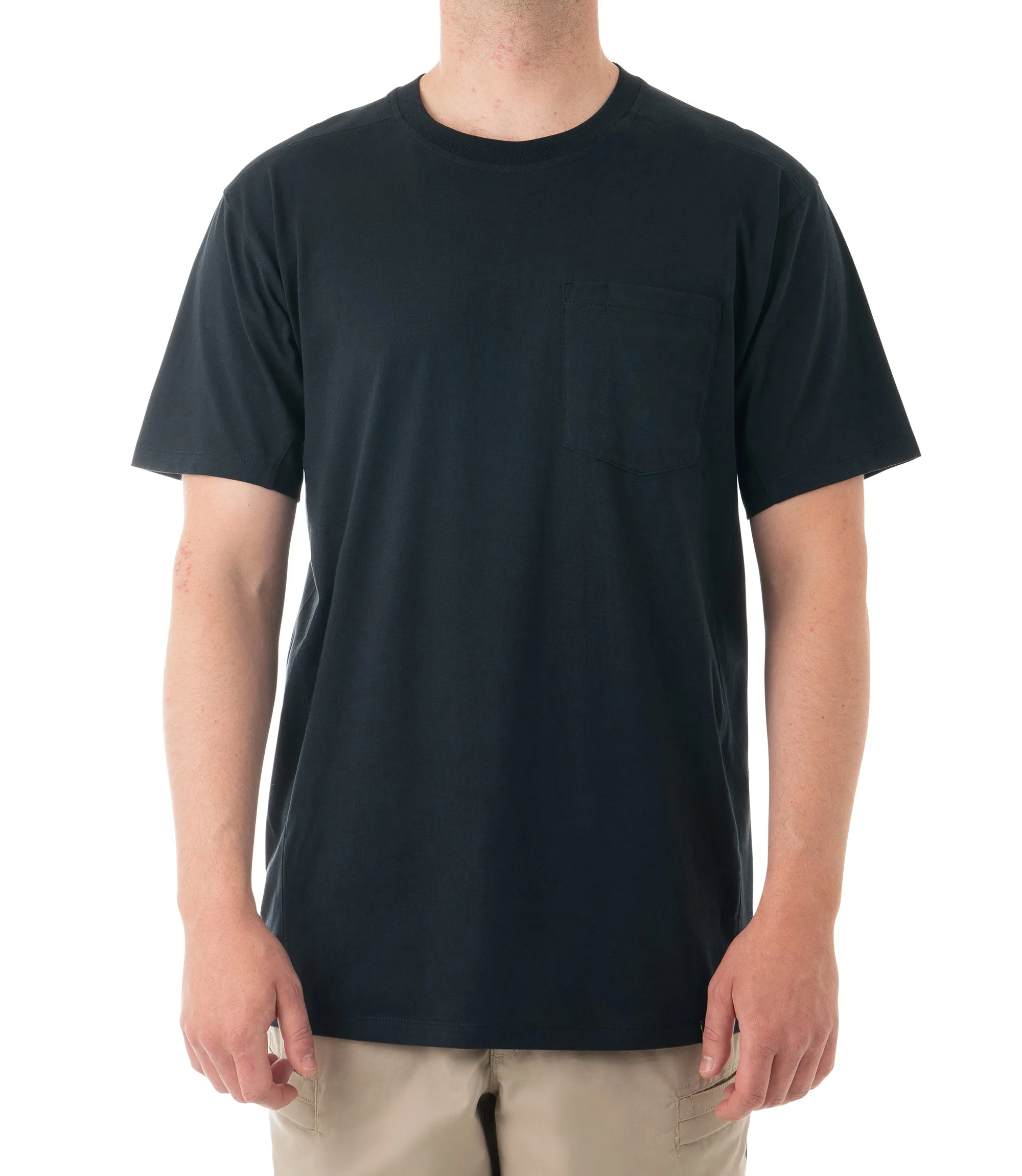 Men's Tactix Cotton T-Shirt with Chest Pocket sold by First Tactical