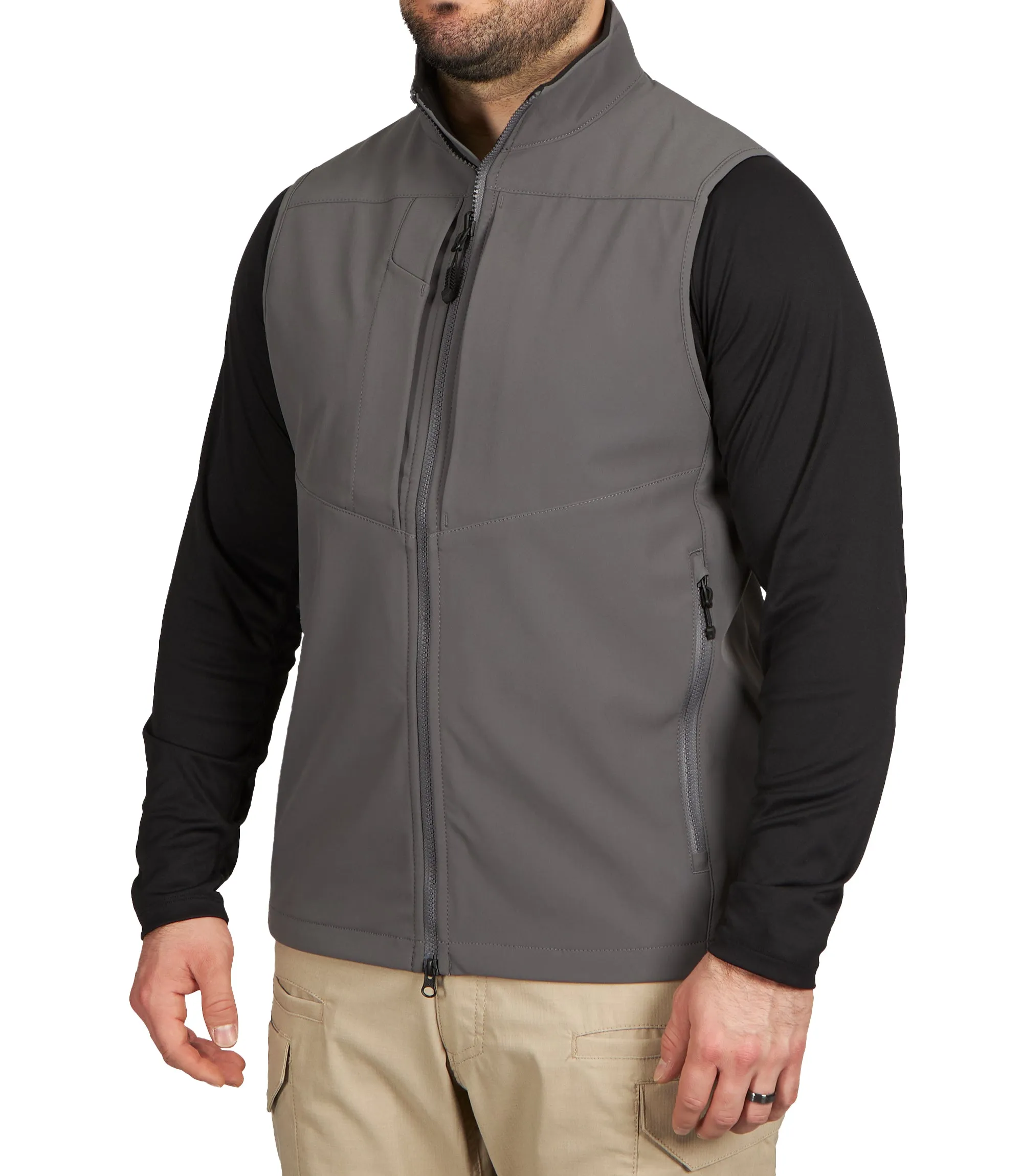 Men's Tactix Softshell Vest sold by First Tactical product image thumbnail 2