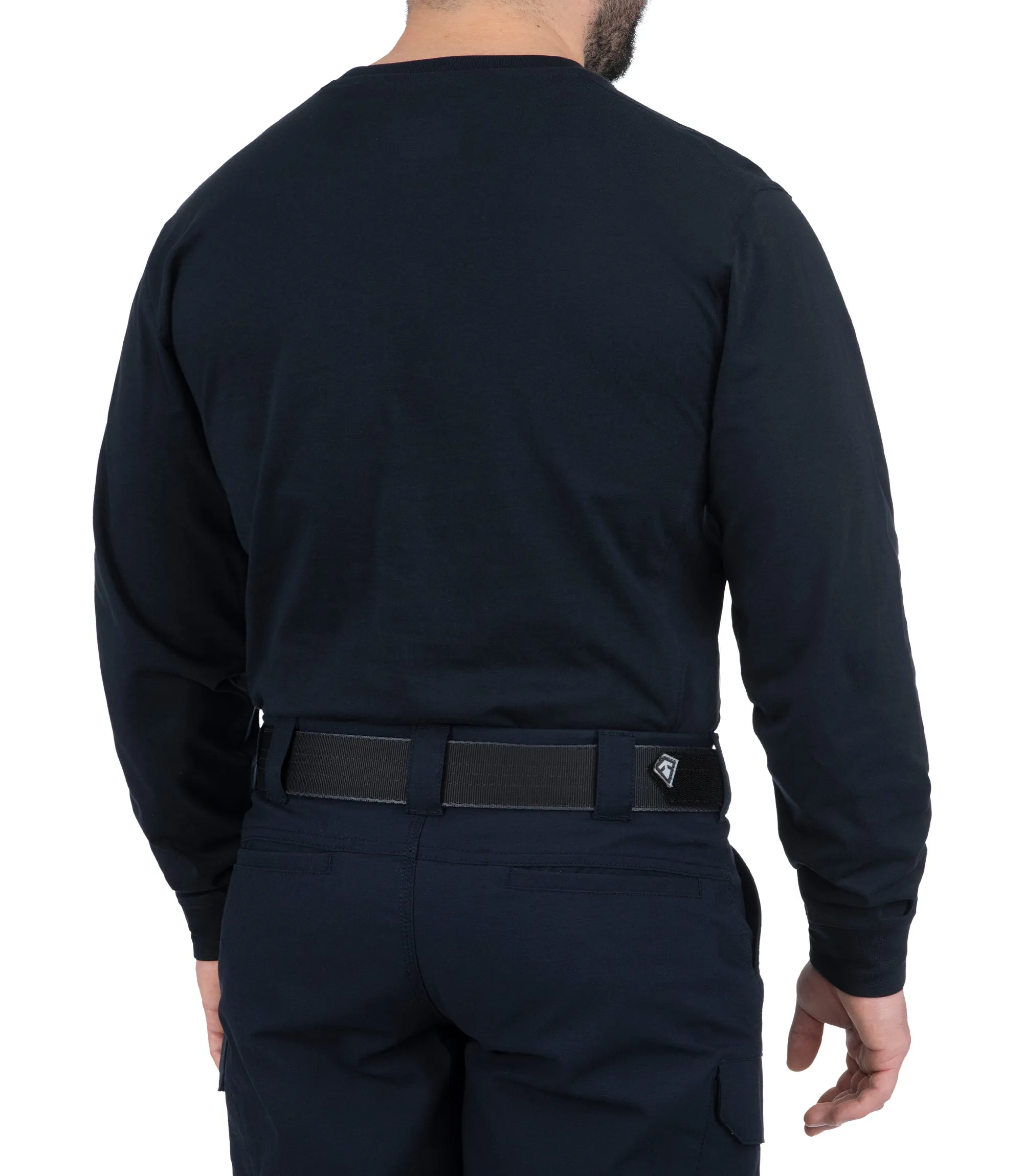 Men's Tactix Series Cotton Long Sleeve T-Shirt with Pen Pocket sold by First Tactical product image thumbnail 4