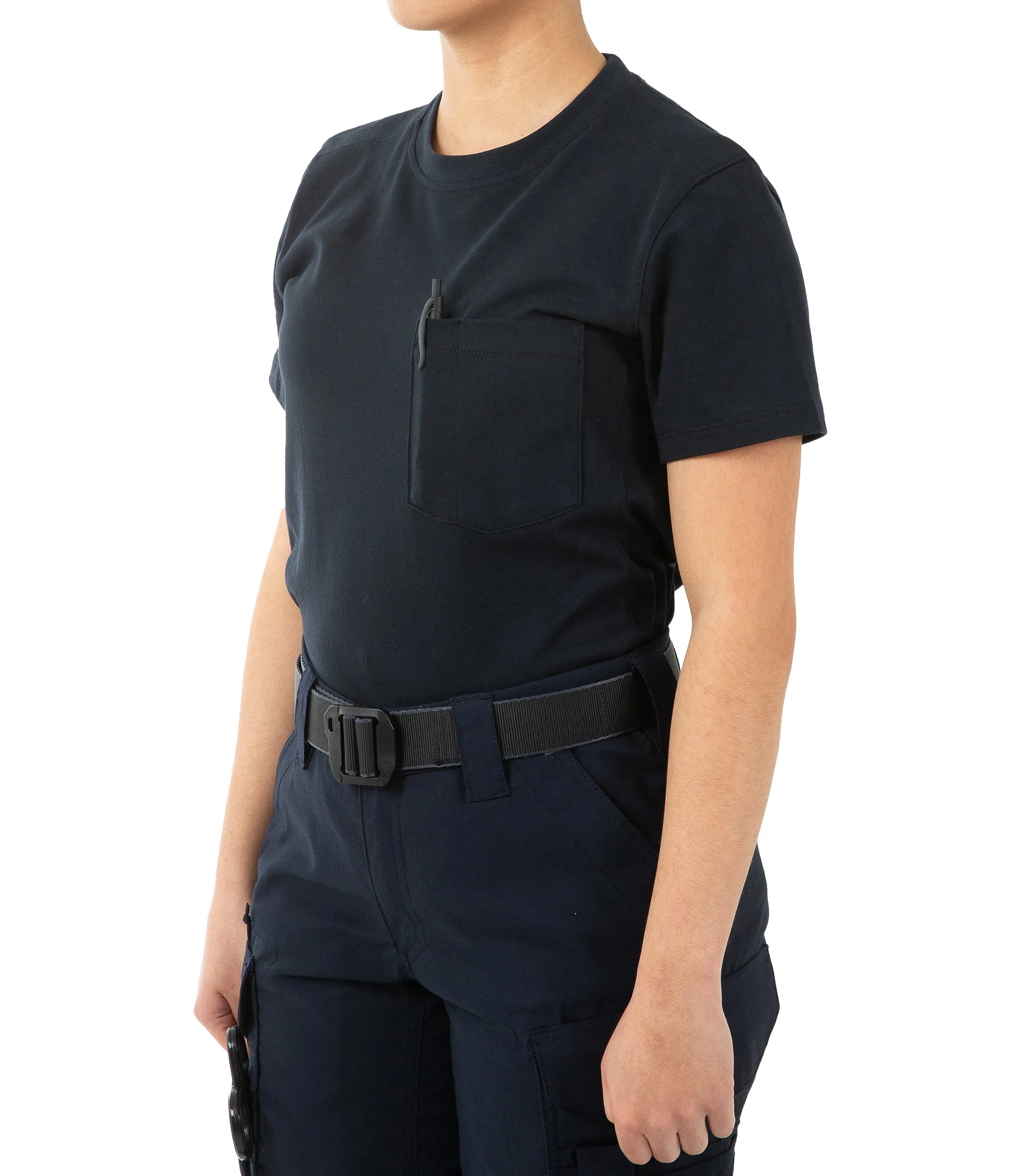 Women's Tactix Cotton T-Shirt with Chest Pocket sold by First Tactical product image thumbnail 2