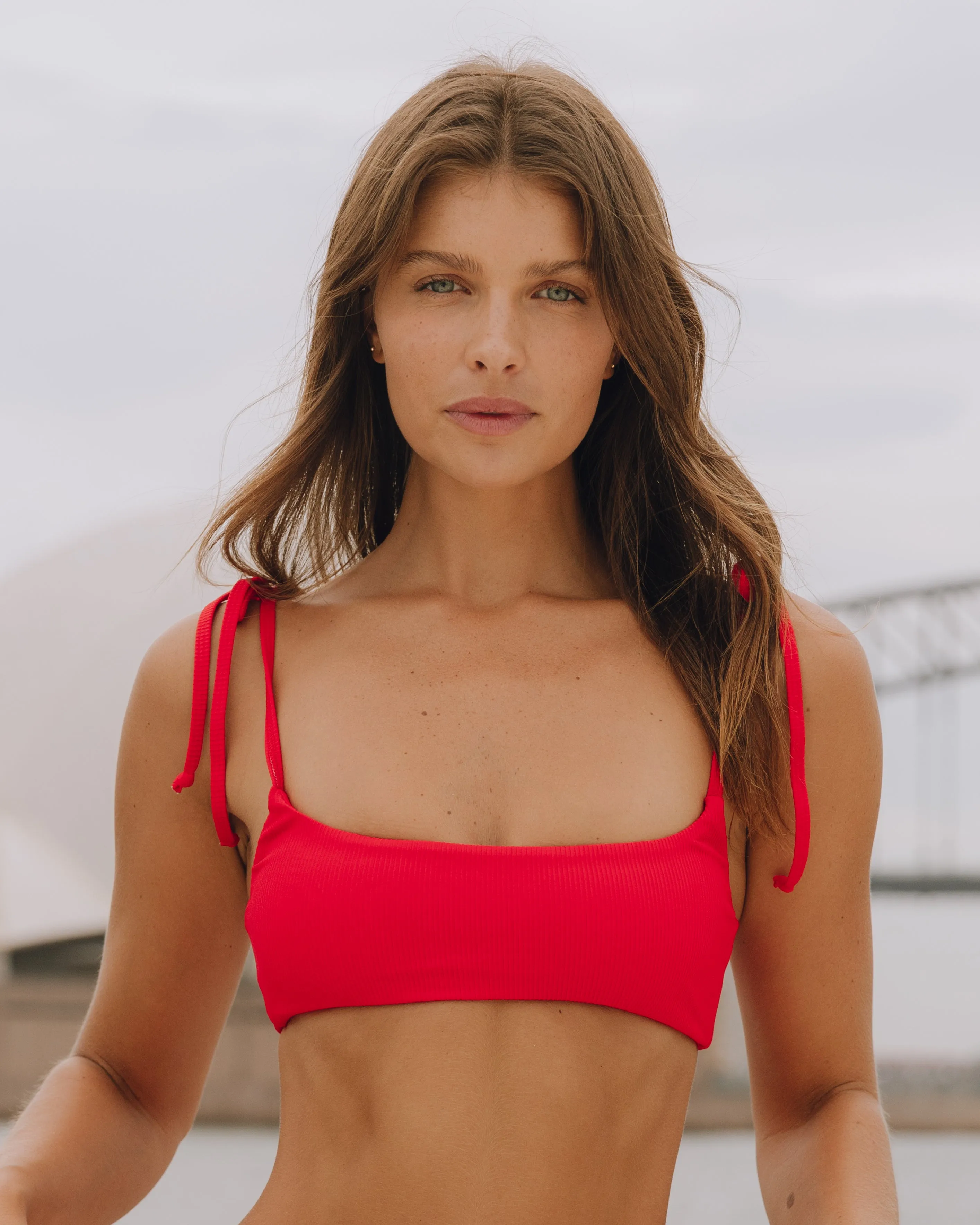 Spritz Top with Ties - Fire sold by Daily Drills