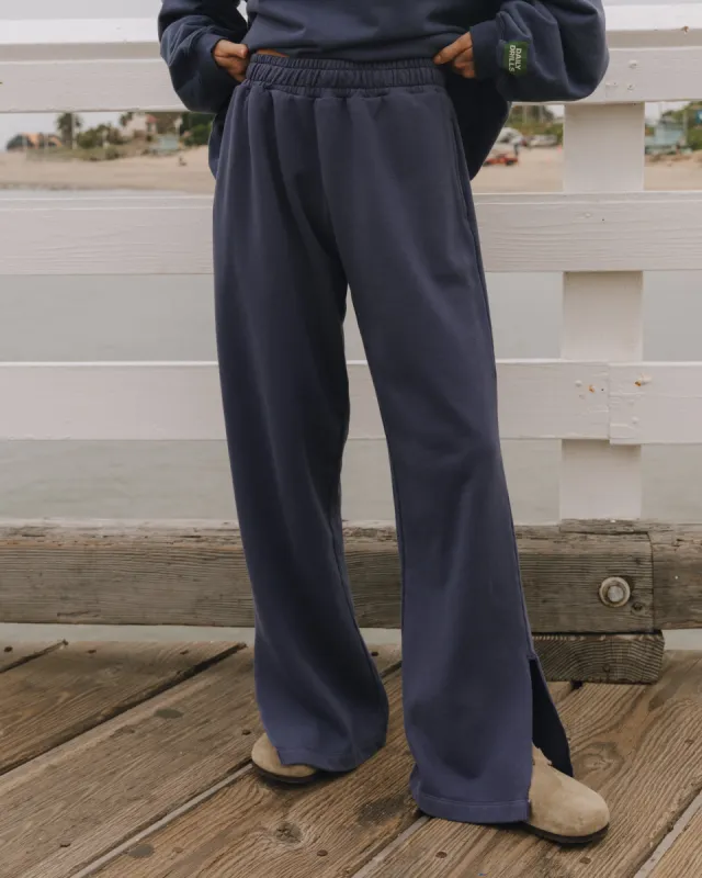 Wide Leg Sweatpants - Navy sold by Daily Drills