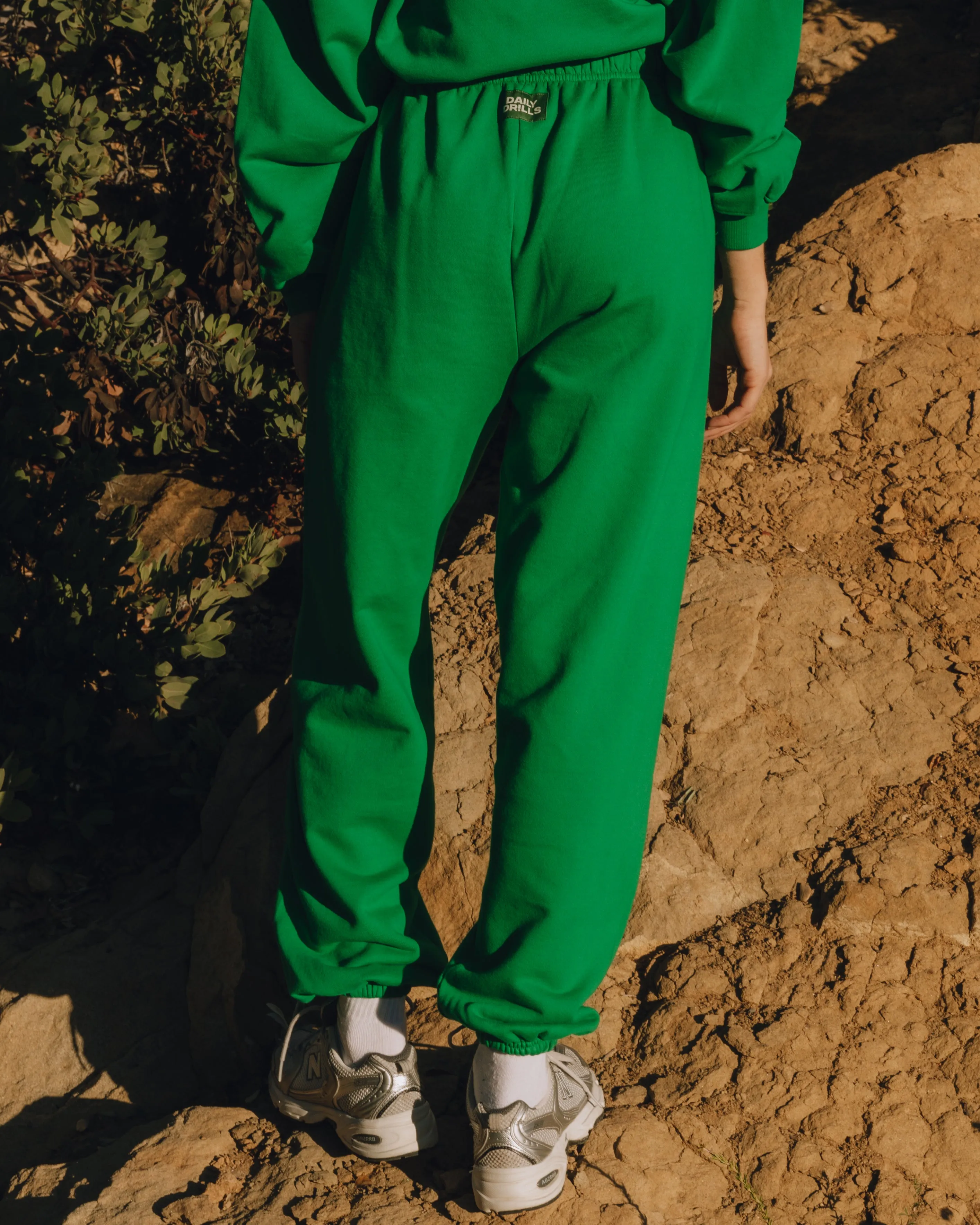 Unisex Joggers - Kelly Green sold by Daily Drills product image thumbnail 2