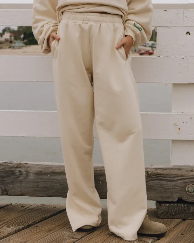Wide Leg Sweatpants - Sand sold by Daily Drills