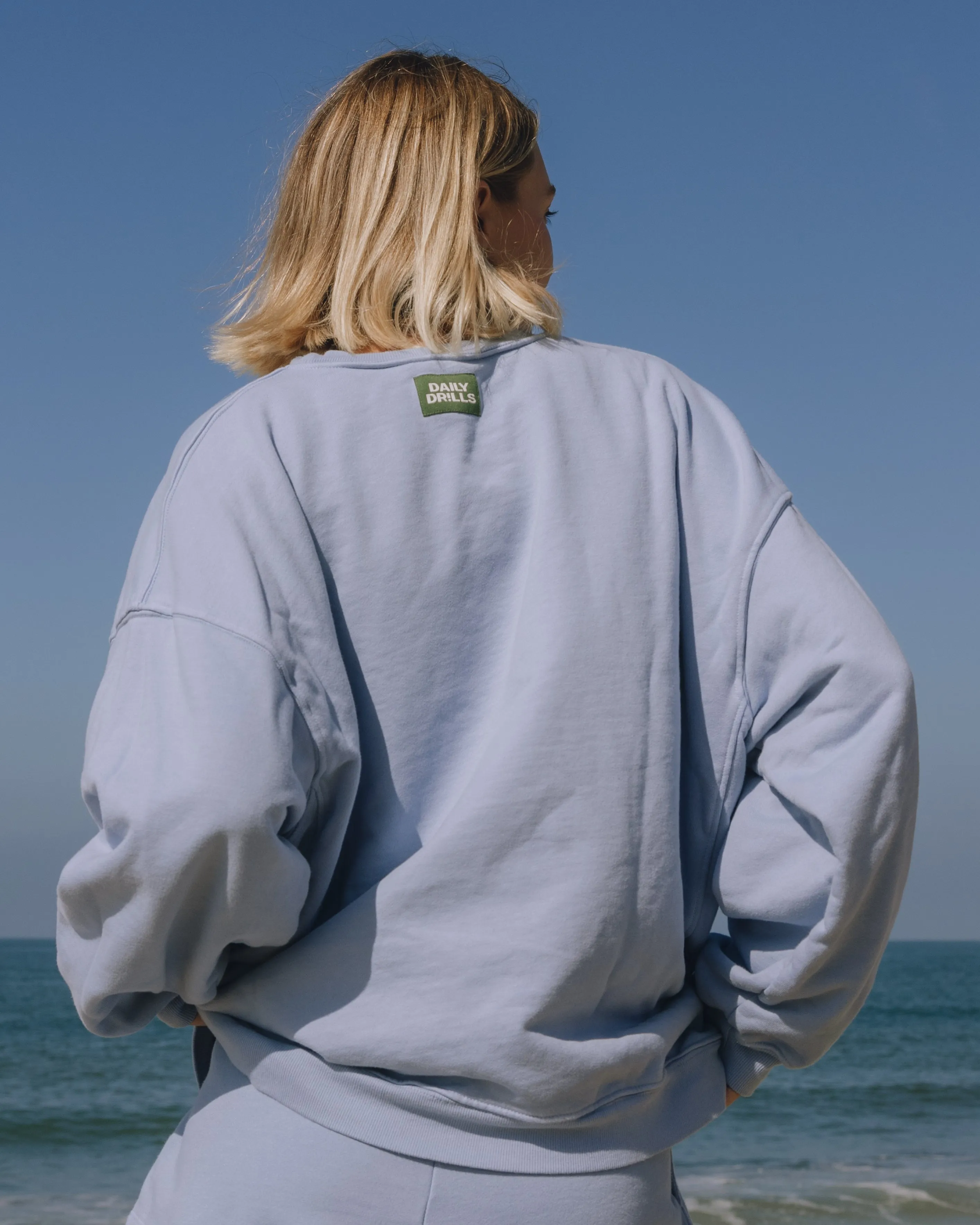 Varsity Crew - Mist sold by Daily Drills product image thumbnail 3