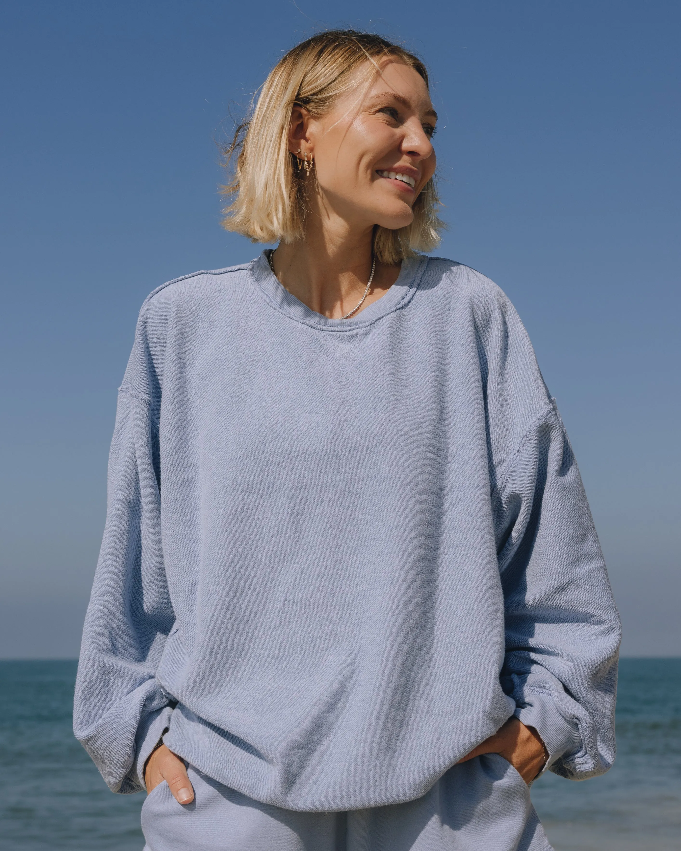 Varsity Crew - Mist sold by Daily Drills product image thumbnail 2