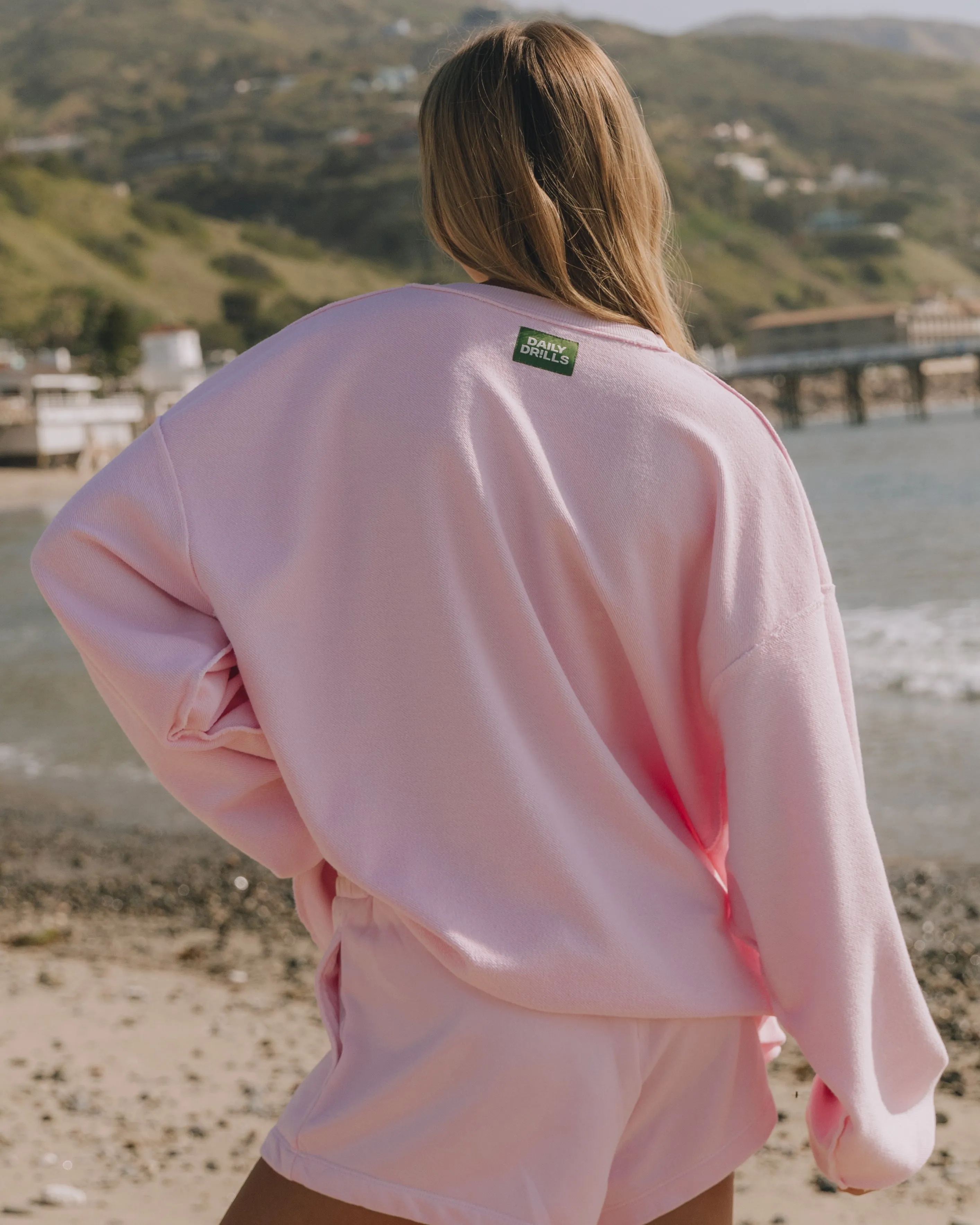 Unisex Oversized Crew - Cupid sold by Daily Drills product image thumbnail 3