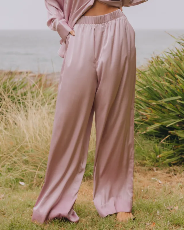 Silky Resort Pants - Lavender sold by Daily Drills