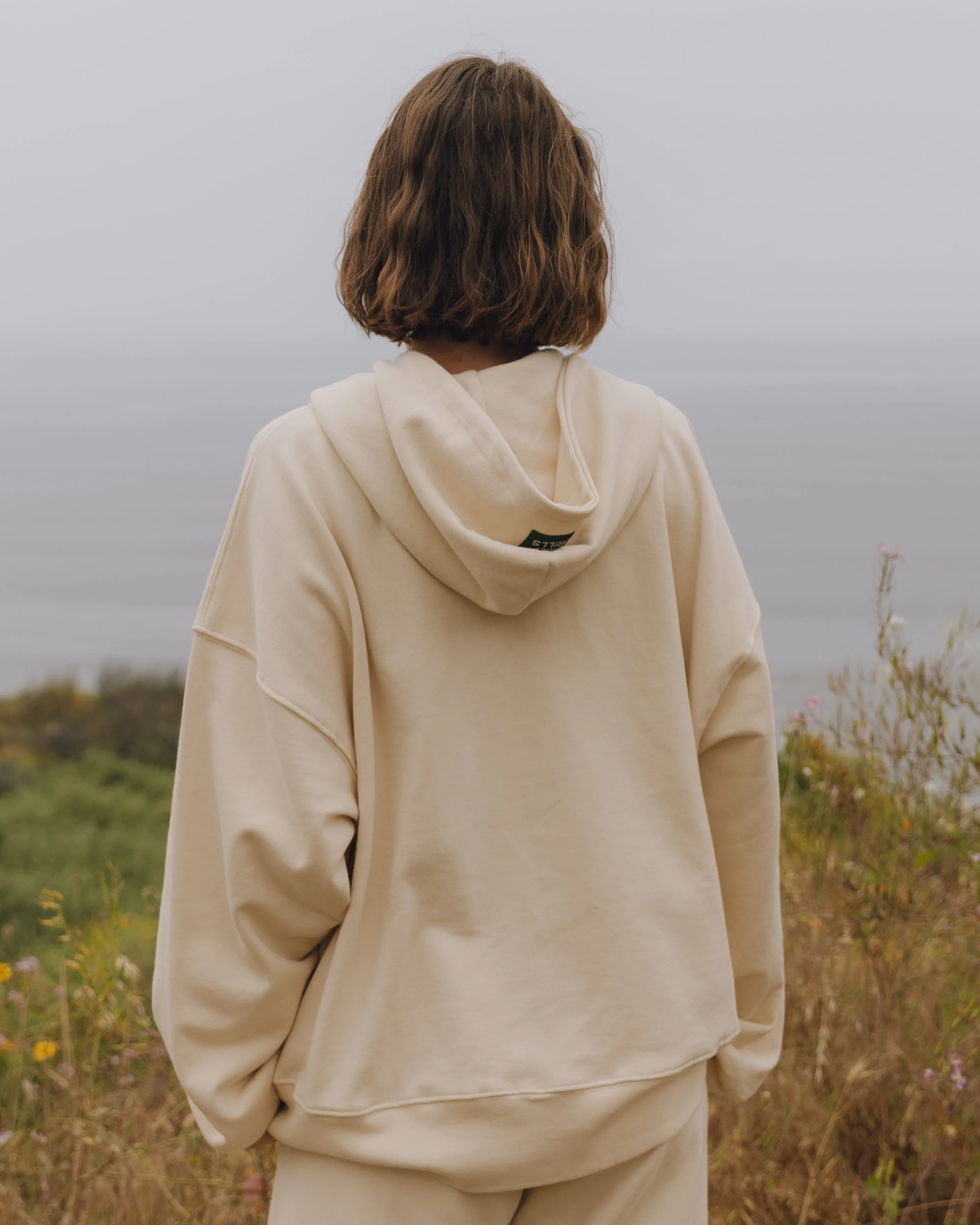 Oversized Zip Hoodie - Sand sold by Daily Drills product image thumbnail 2