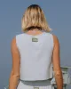 Linen Tie Vest - Light Blue sold by Daily Drills