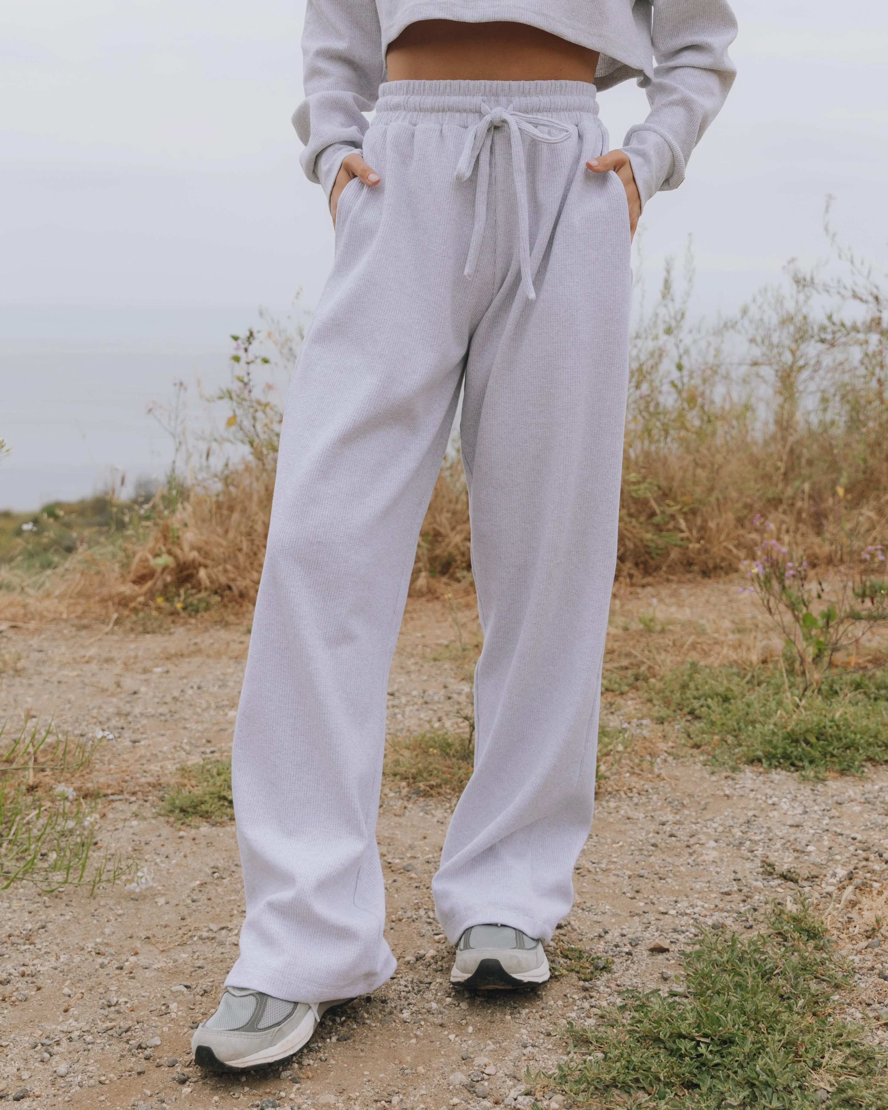 Thermal Resort Pants - Light Grey sold by Daily Drills