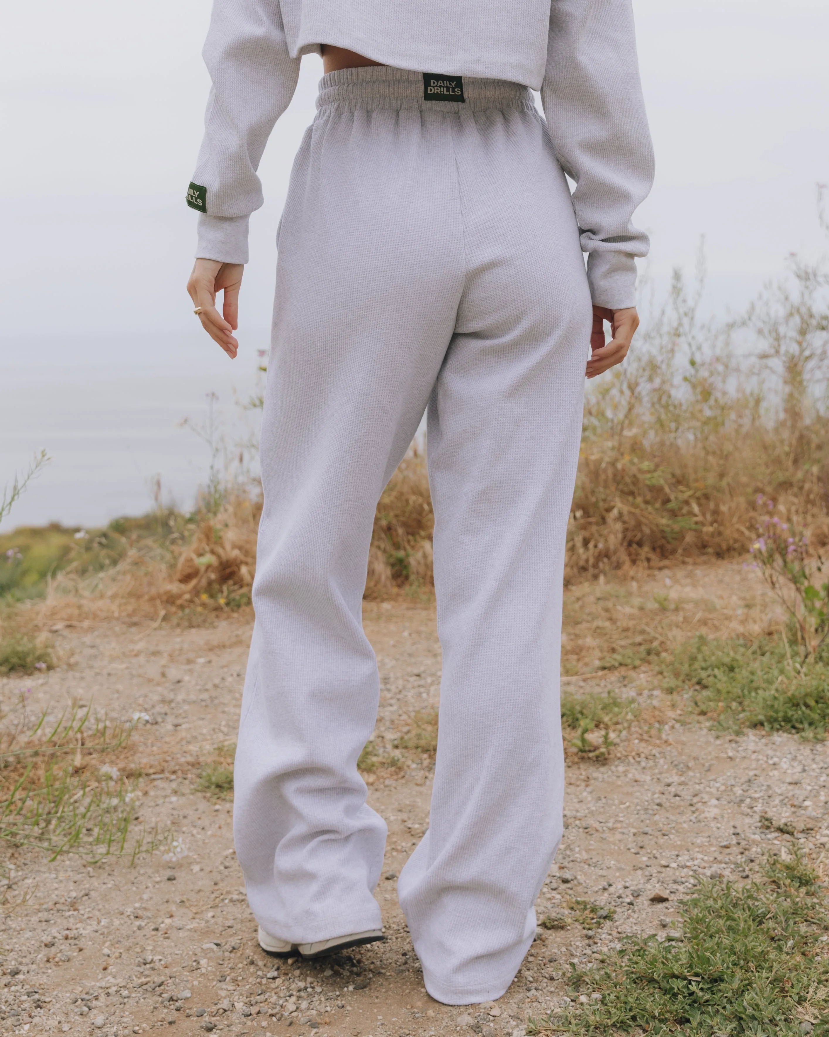 Thermal Resort Pants - Light Grey sold by Daily Drills product image thumbnail 2