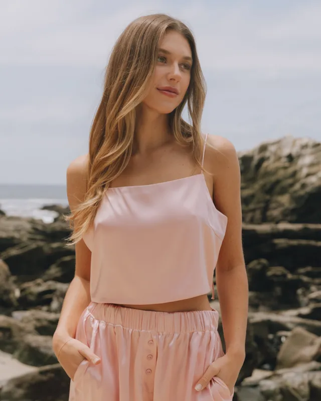 Silky Tie Tank - Ribbon made by Daily Drills