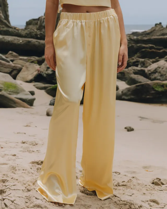 Silky Resort Pants - Butter sold by Daily Drills