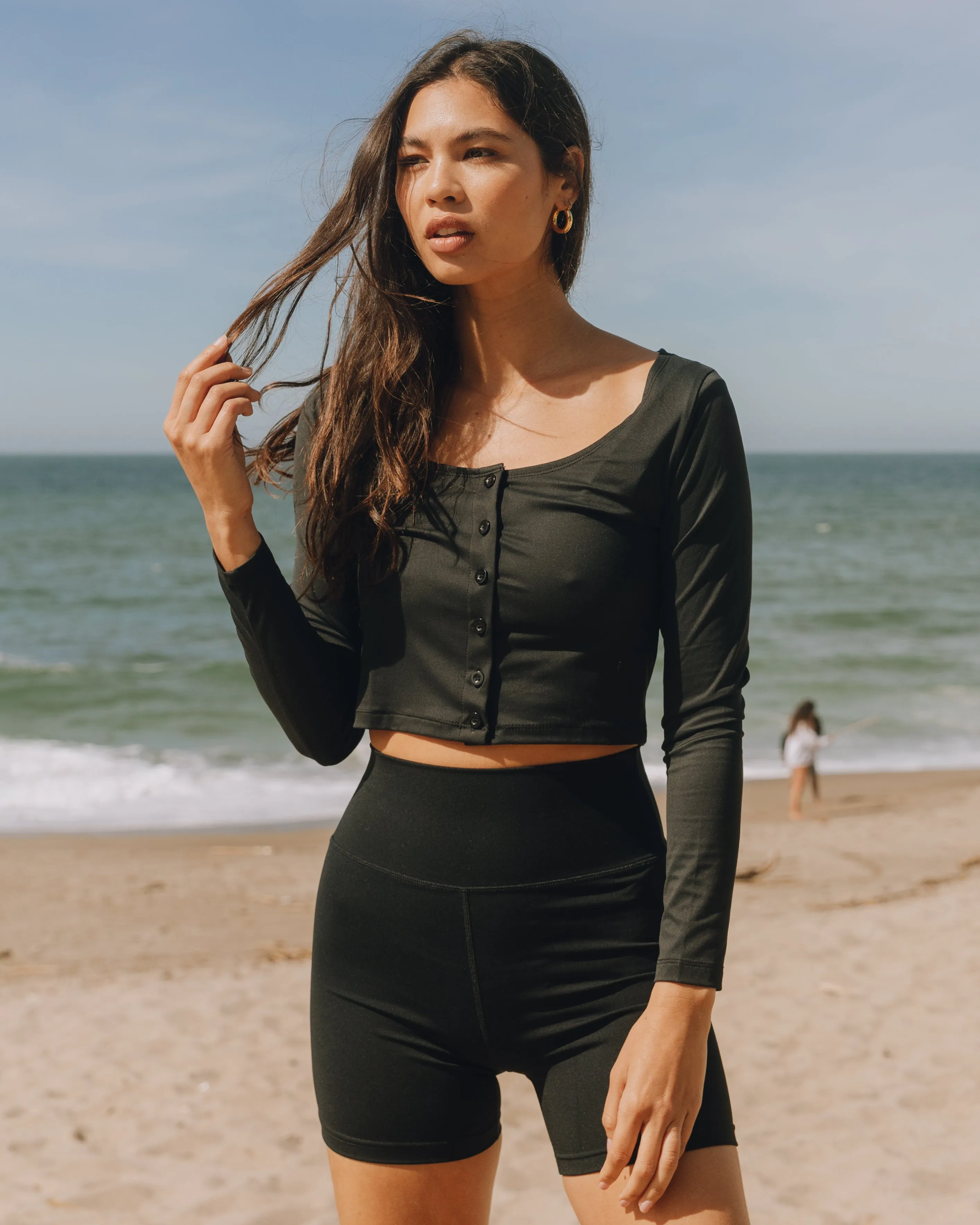 Workout Cardigan - Black sold by Daily Drills