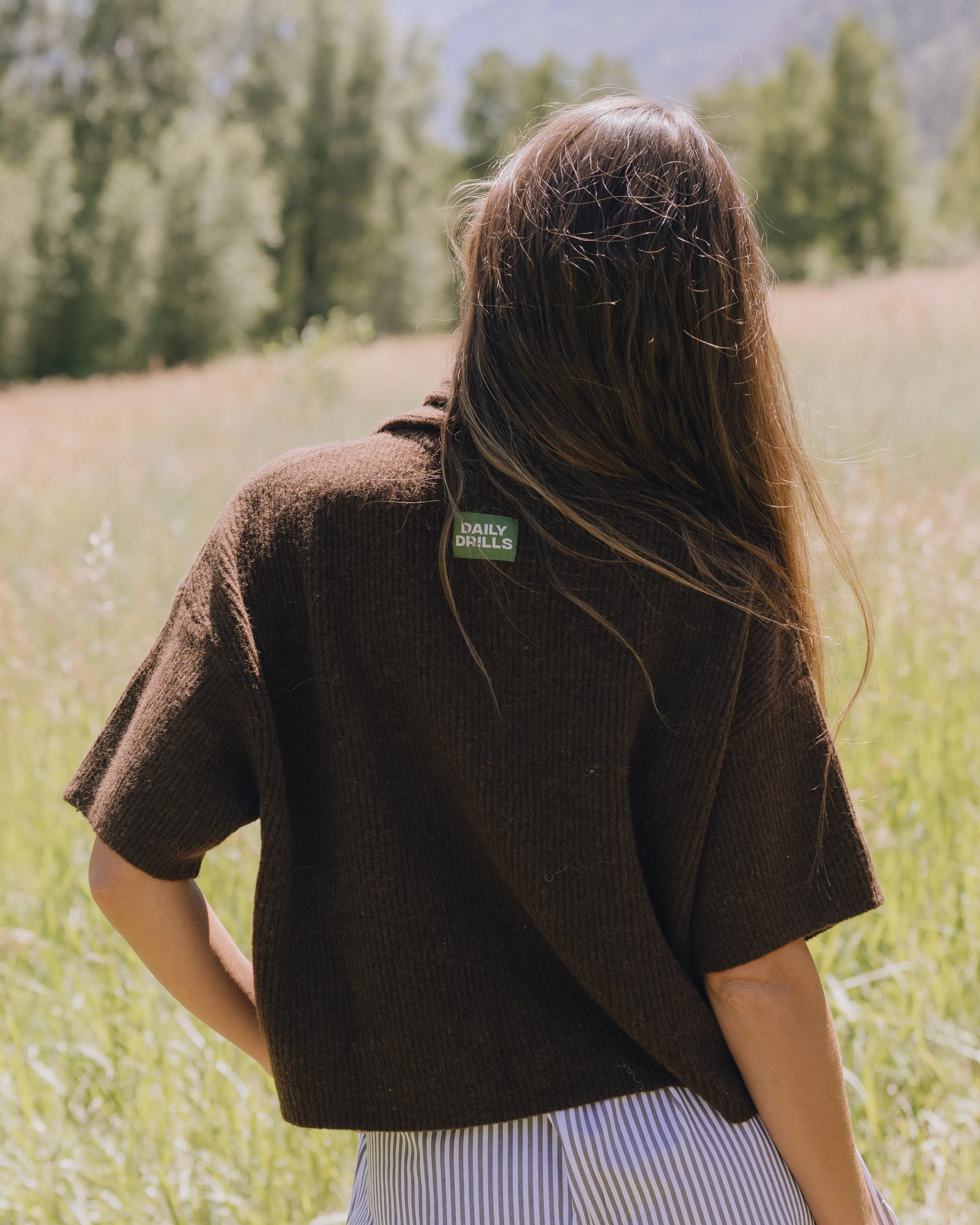 Single Button Sweater & Scarf Set - Coco sold by Daily Drills product image thumbnail 2