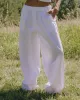 Poplin Resort Pants - White sold by Daily Drills