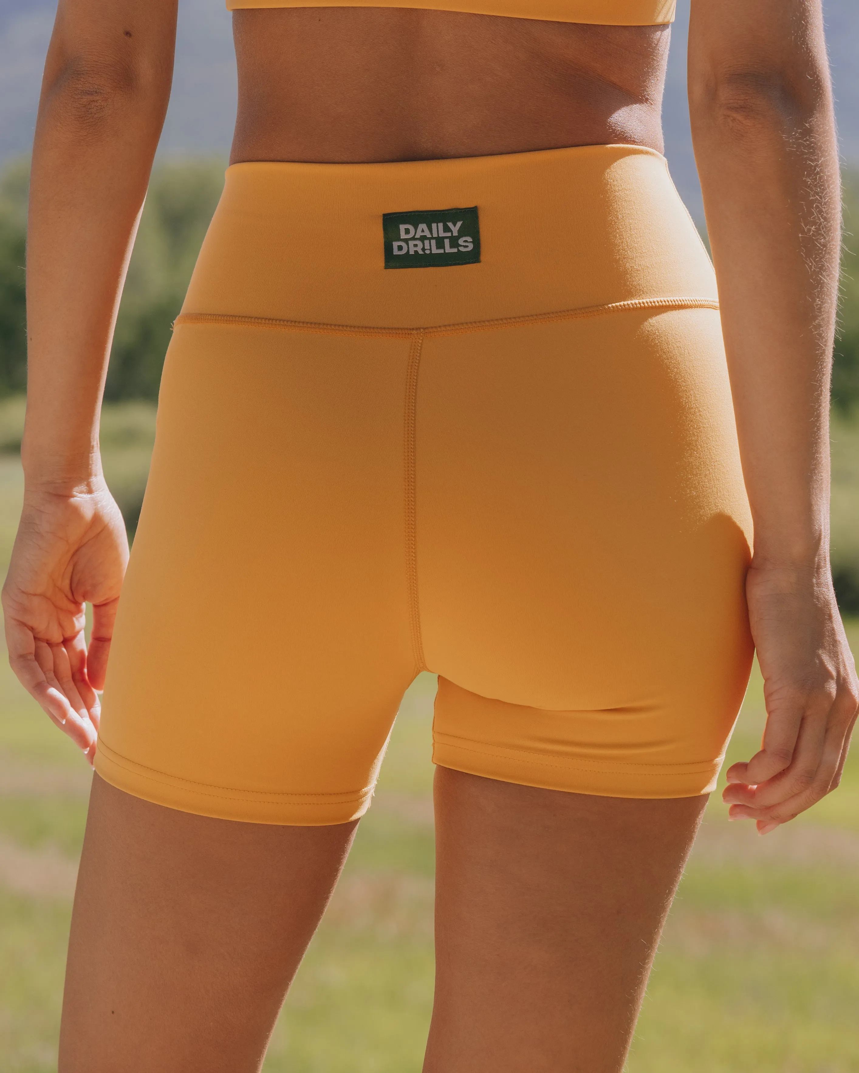 Go! Shortie Shorts - Honeygold sold by Daily Drills product image thumbnail 2